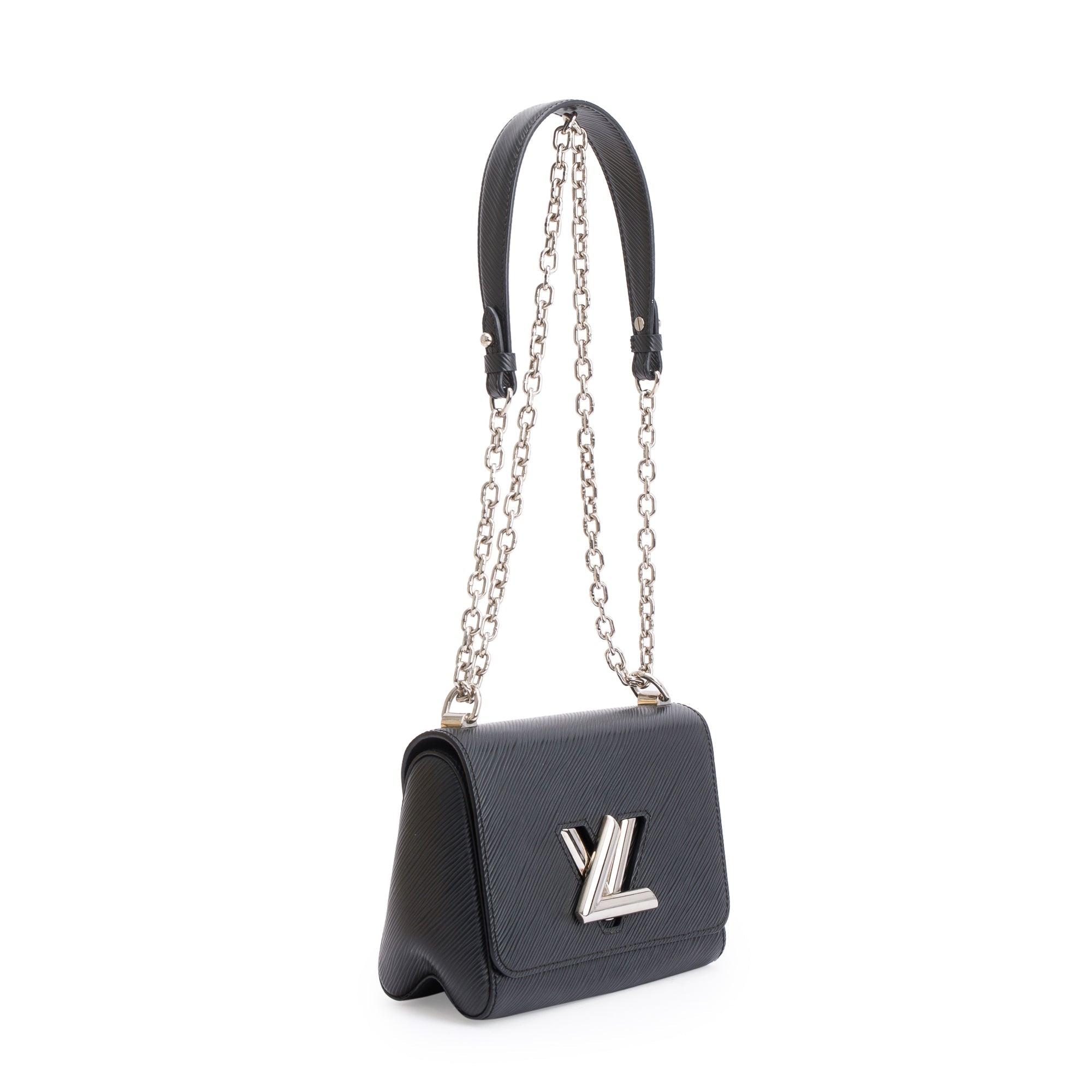Louis Vuitton Black Epi Leather Twist PM