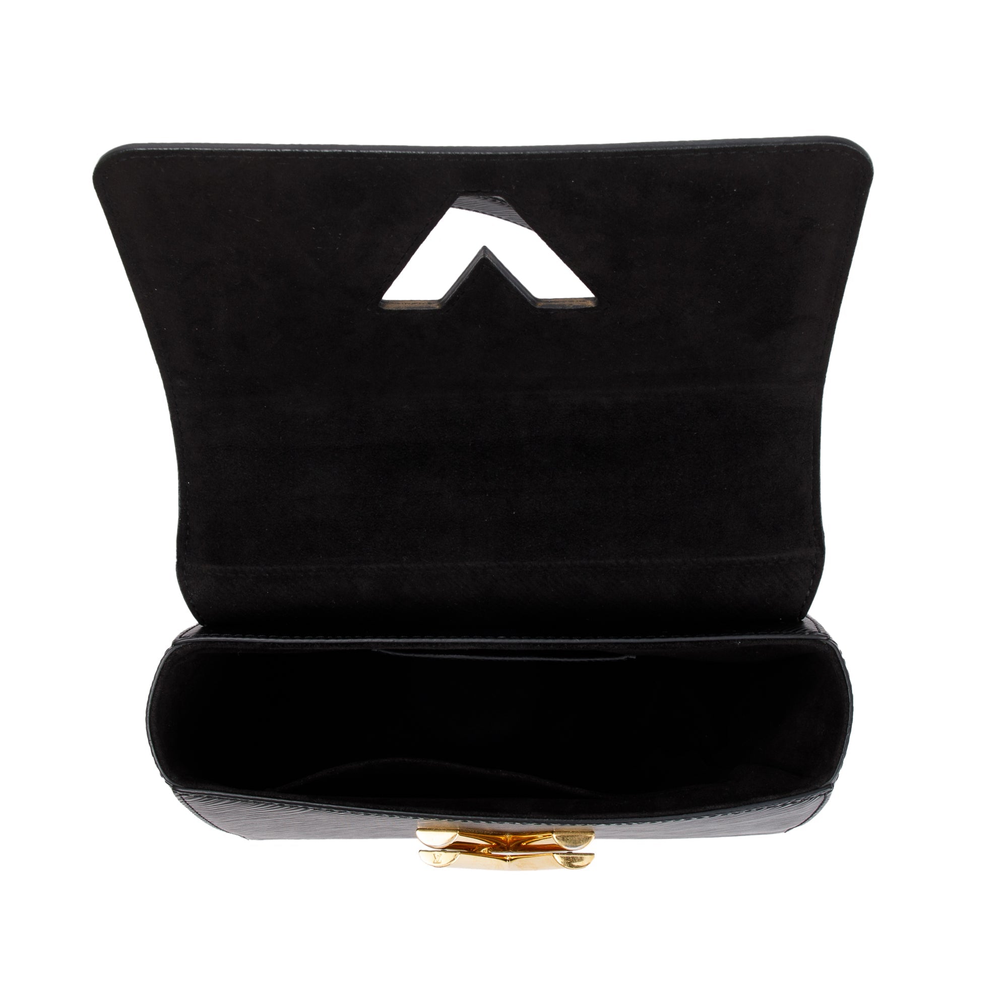 Louis Vuitton Black Epi Leather Twist PM Shoulder Bag