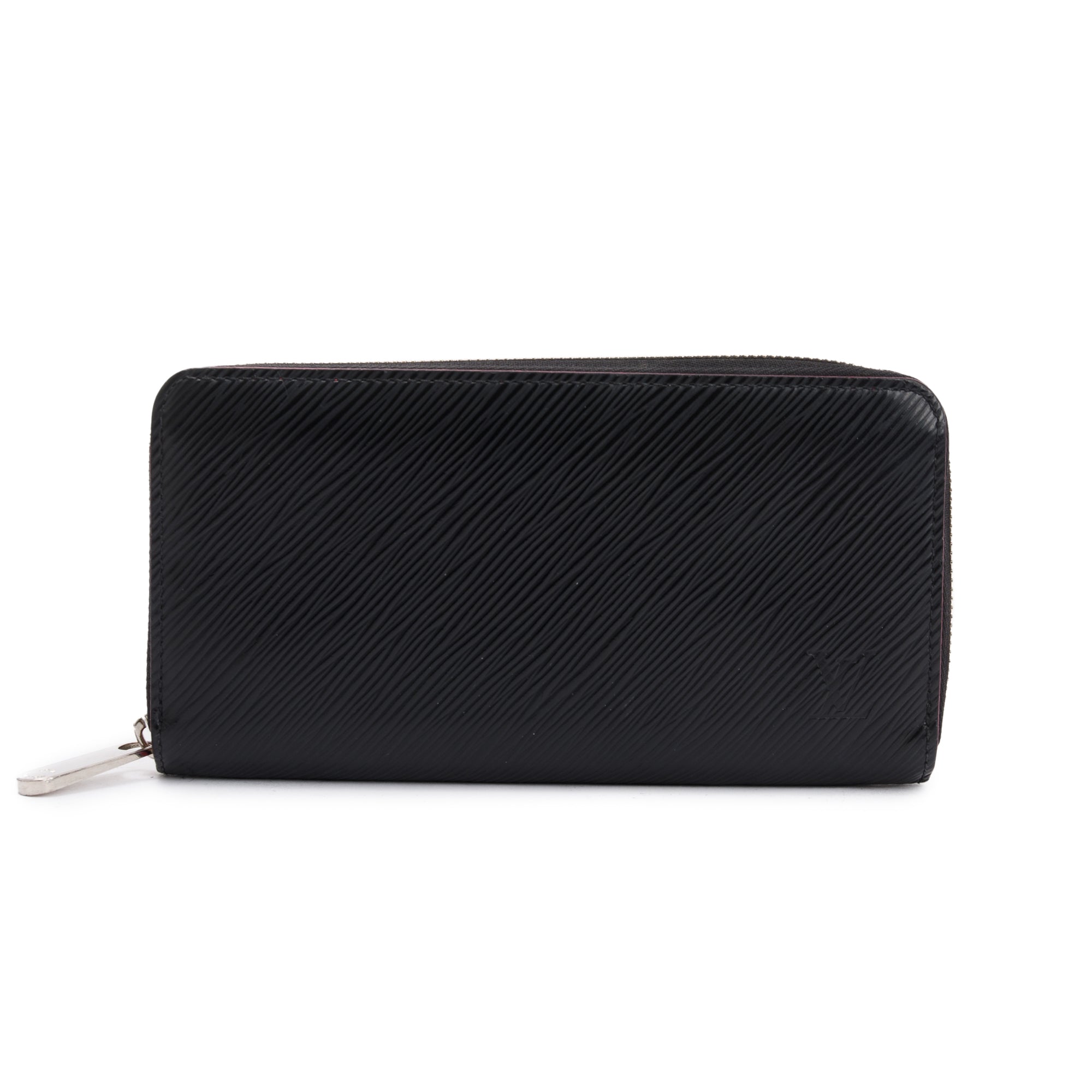 Louis Vuitton Black Epi Leather Zippy Wallet