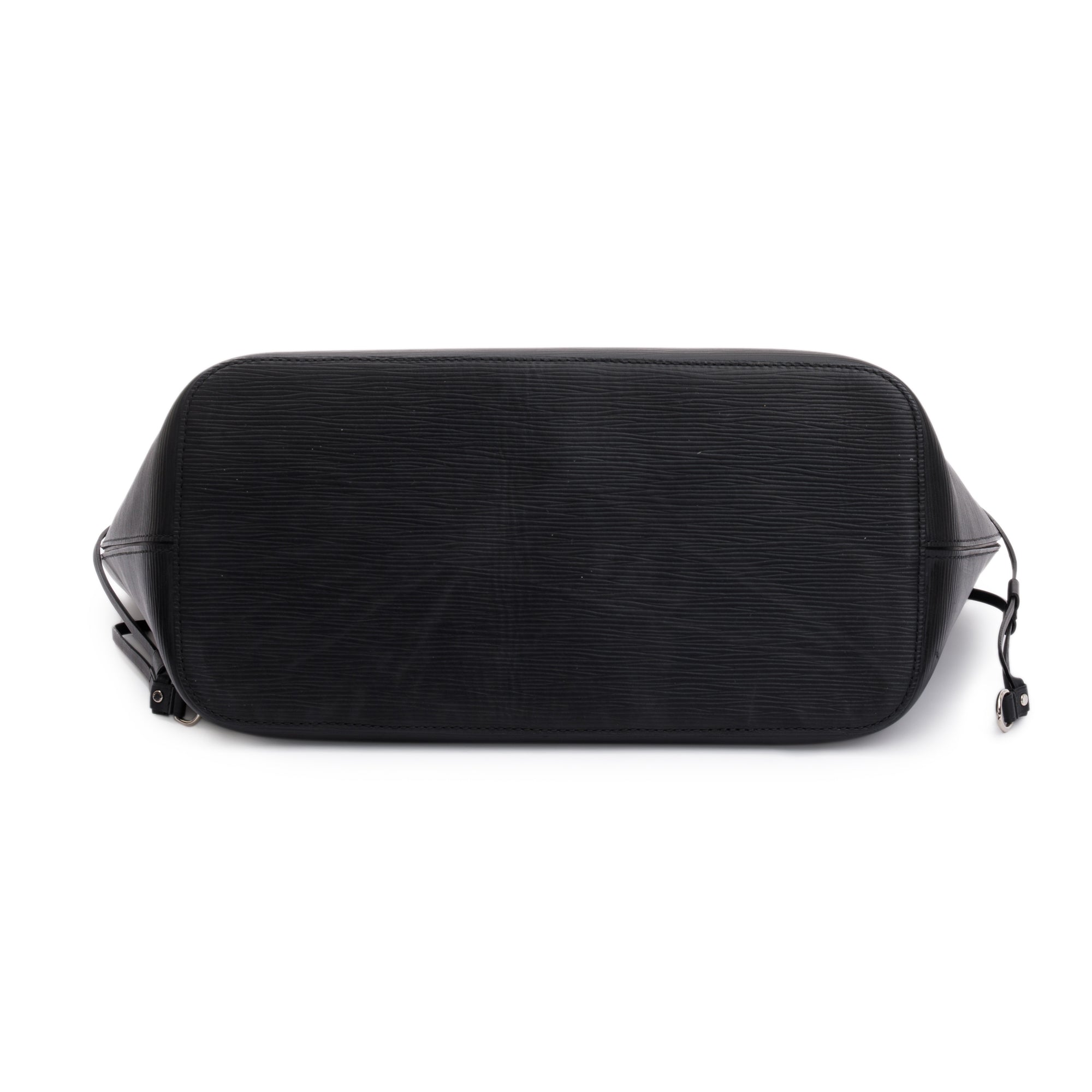 Louis Vuitton Black Epi Neverfull MM w/ Pouch