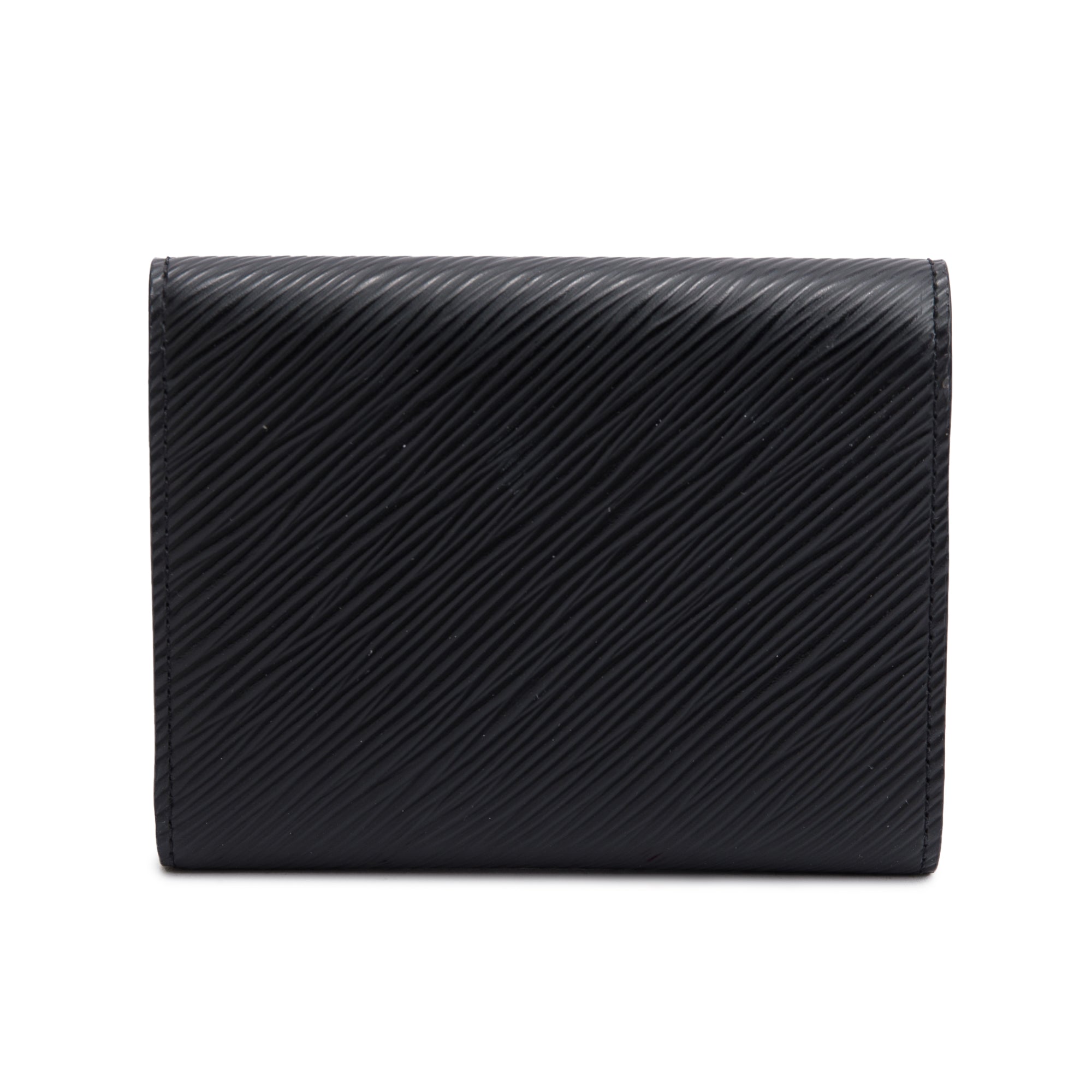 Louis Vuitton Black Epi Twist Compact Wallet