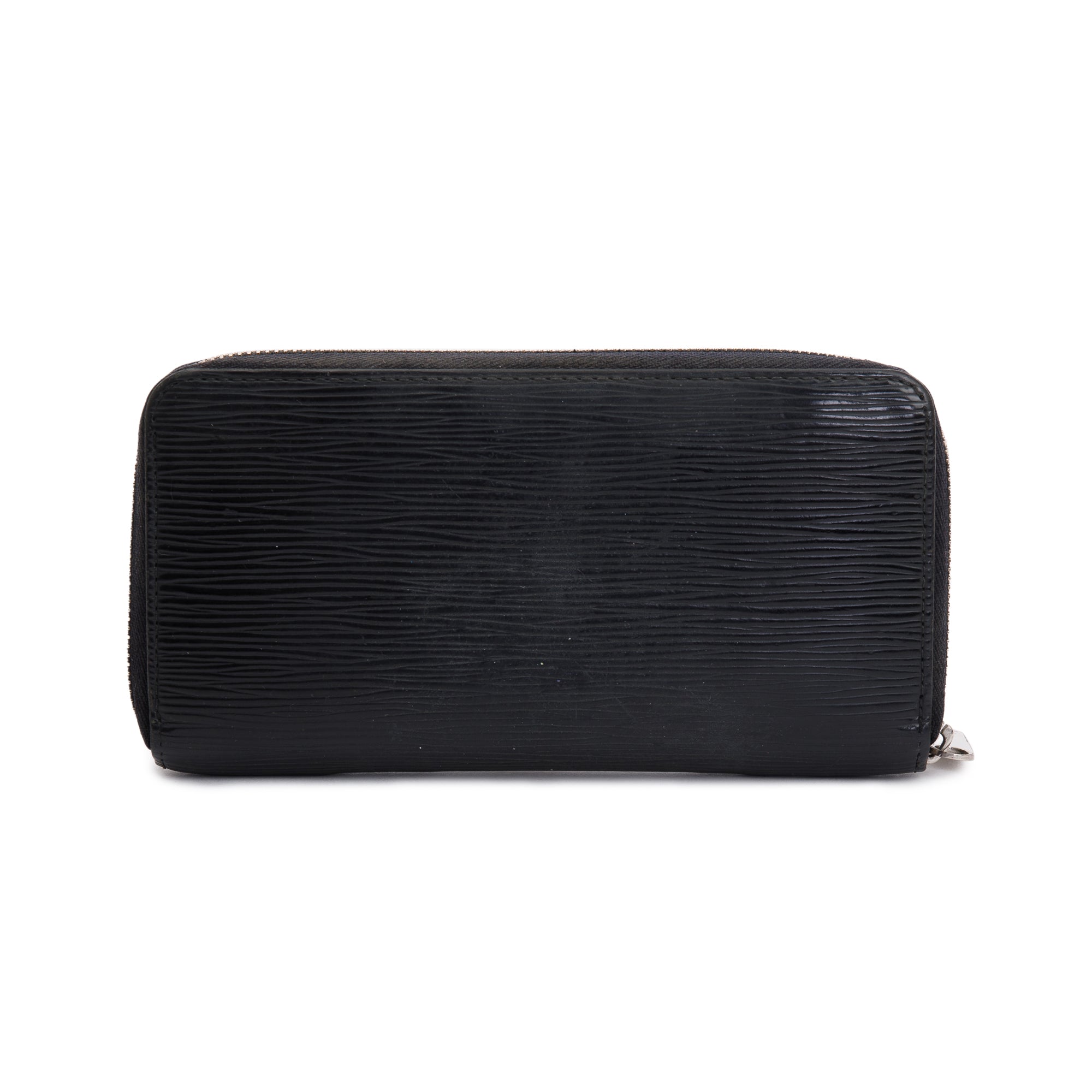 Louis Vuitton Black Epi Zippy Wallet