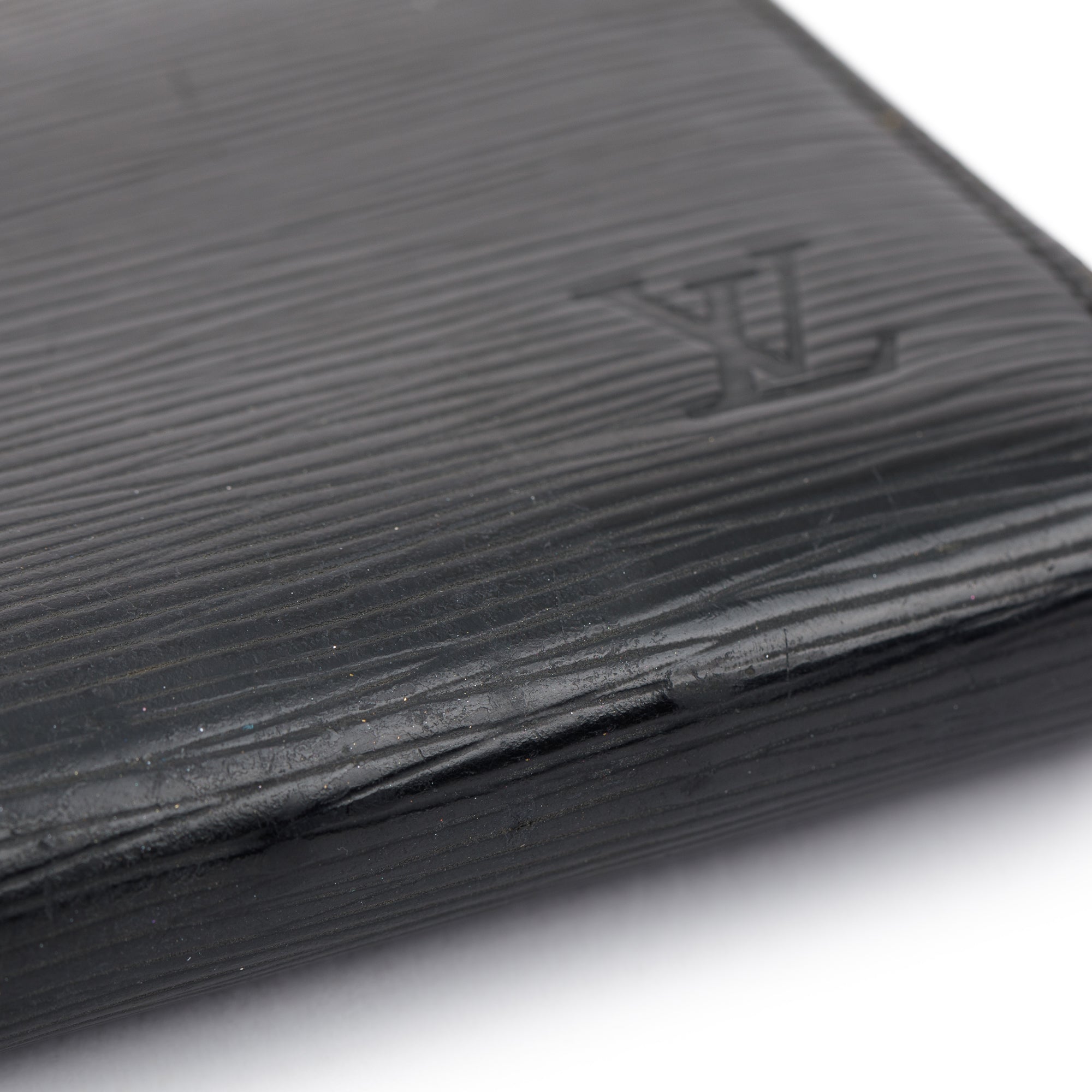 Louis Vuitton Black Epi Zippy Wallet