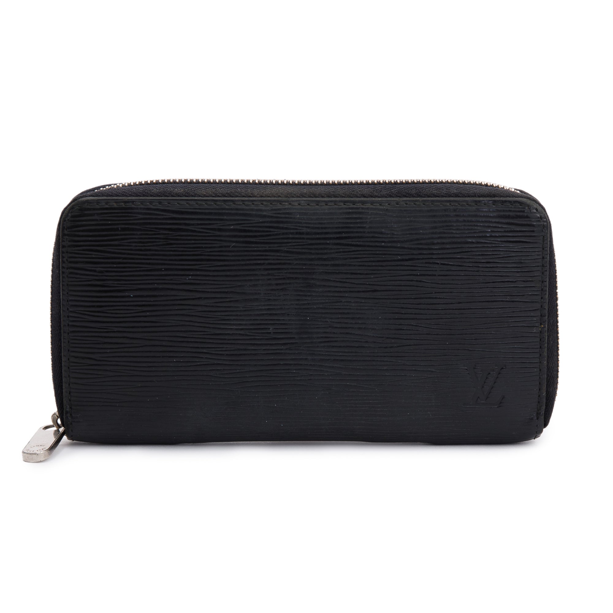 Louis Vuitton Black Epi Zippy Wallet