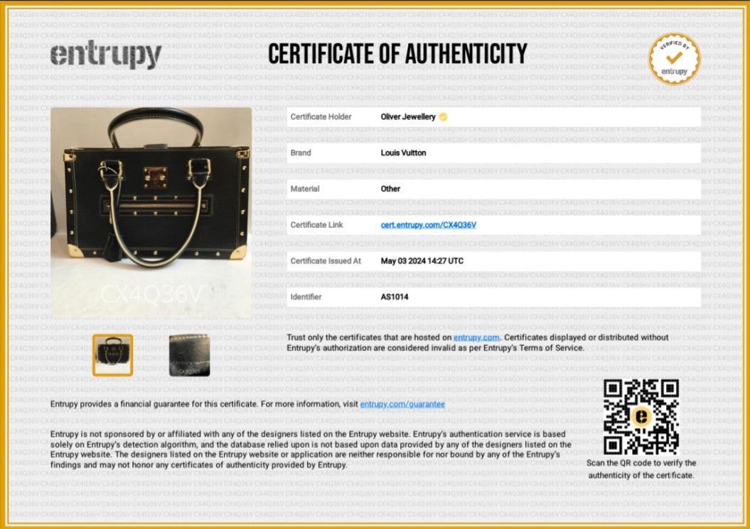 Louis Vuitton Black Goatskin Leather Suhali Le Fabuleux Bag