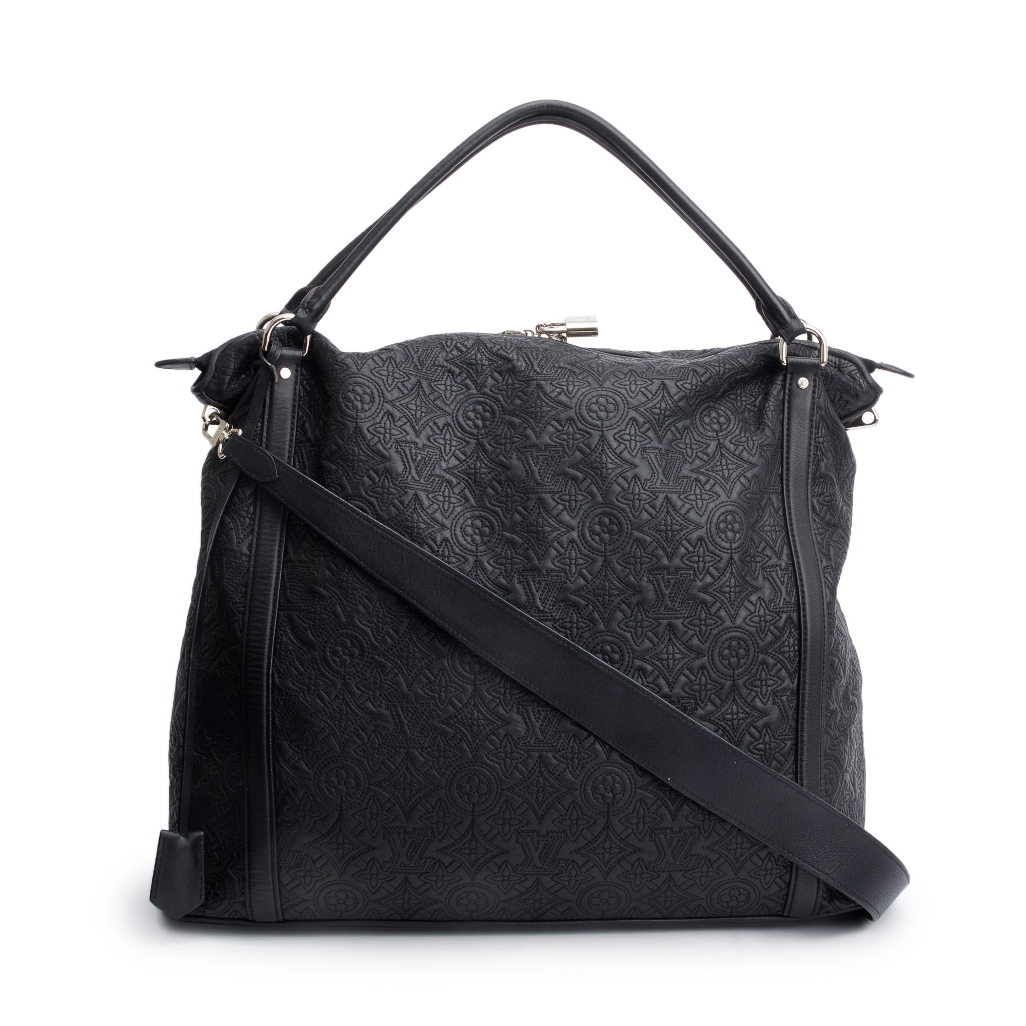 Louis Vuitton Black LV Monogram Antheia Ixia GM w/ Strap