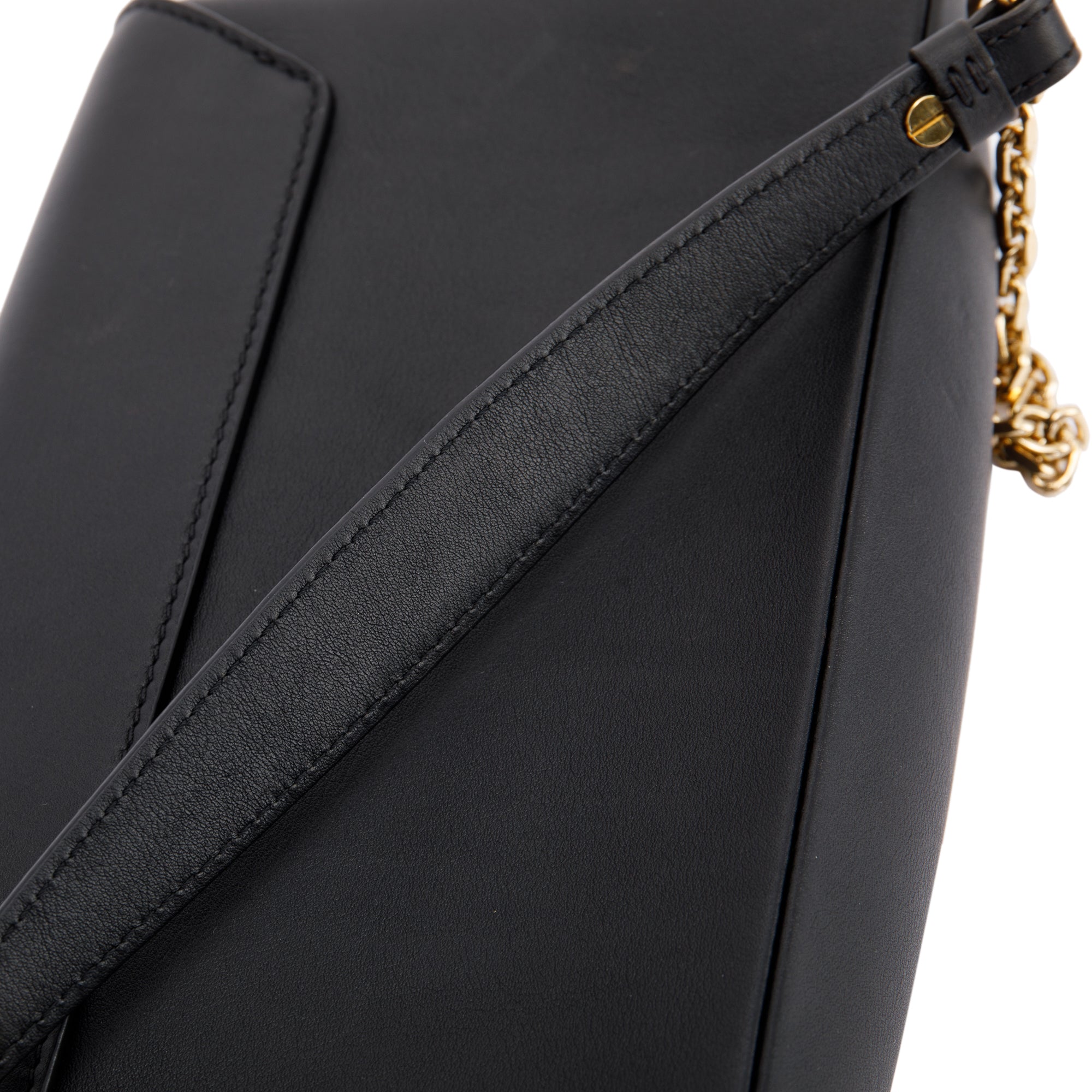 Louis Vuitton Black Leather Love Note Bag