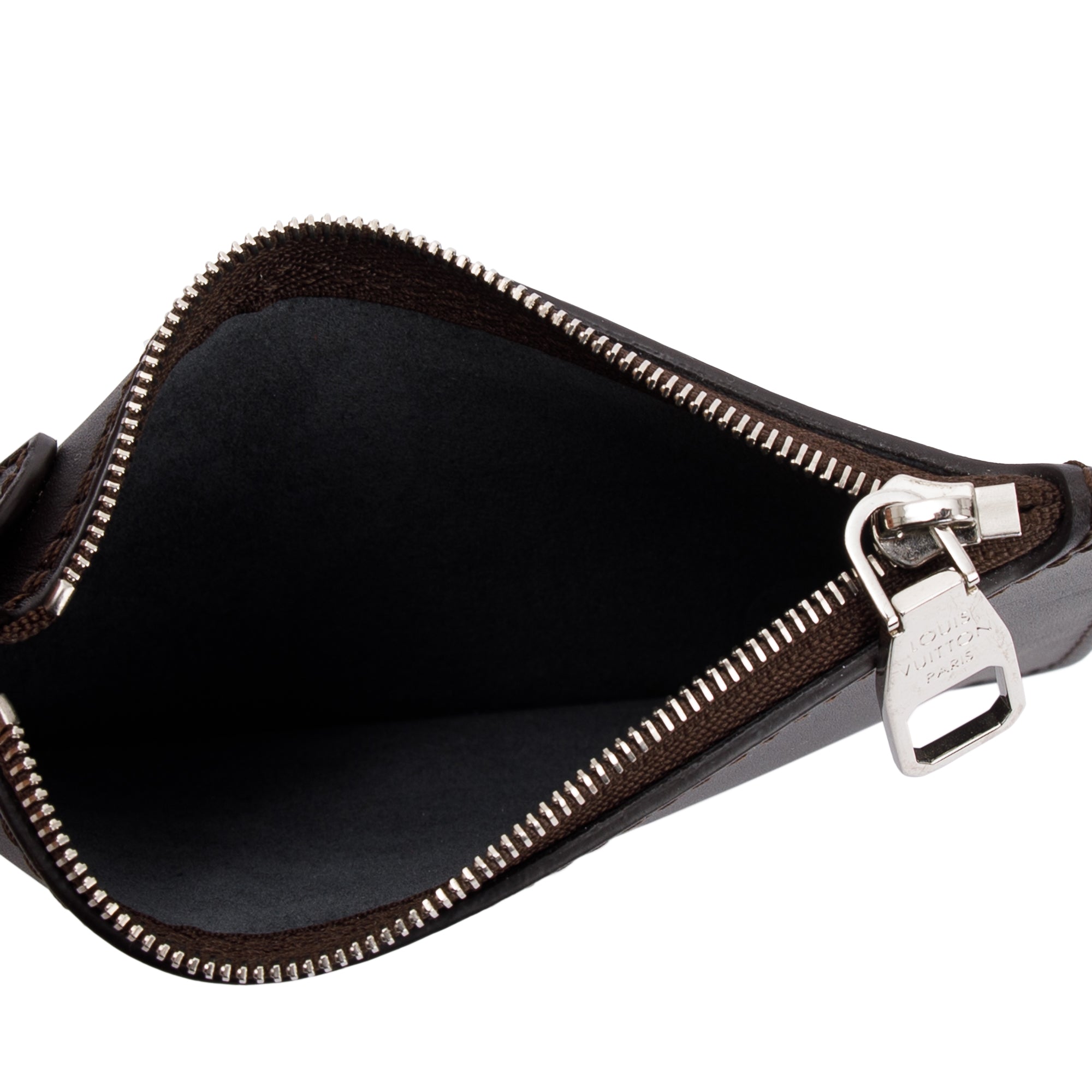 Louis Vuitton Black Mahina Leather Hina Pm Tote w/ Strap & Pouch