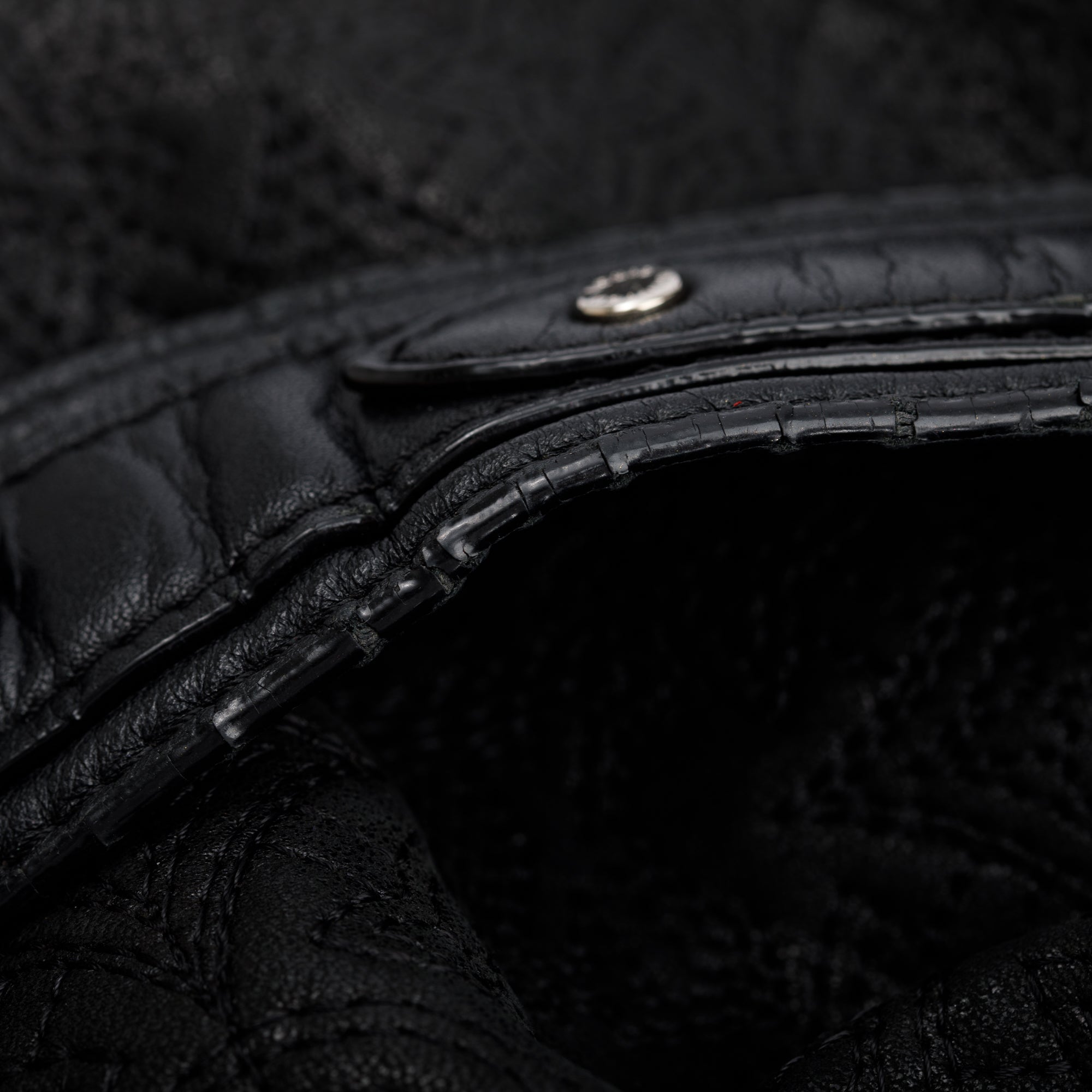 Louis Vuitton Black Monogram Antheia Leather Hobo PM