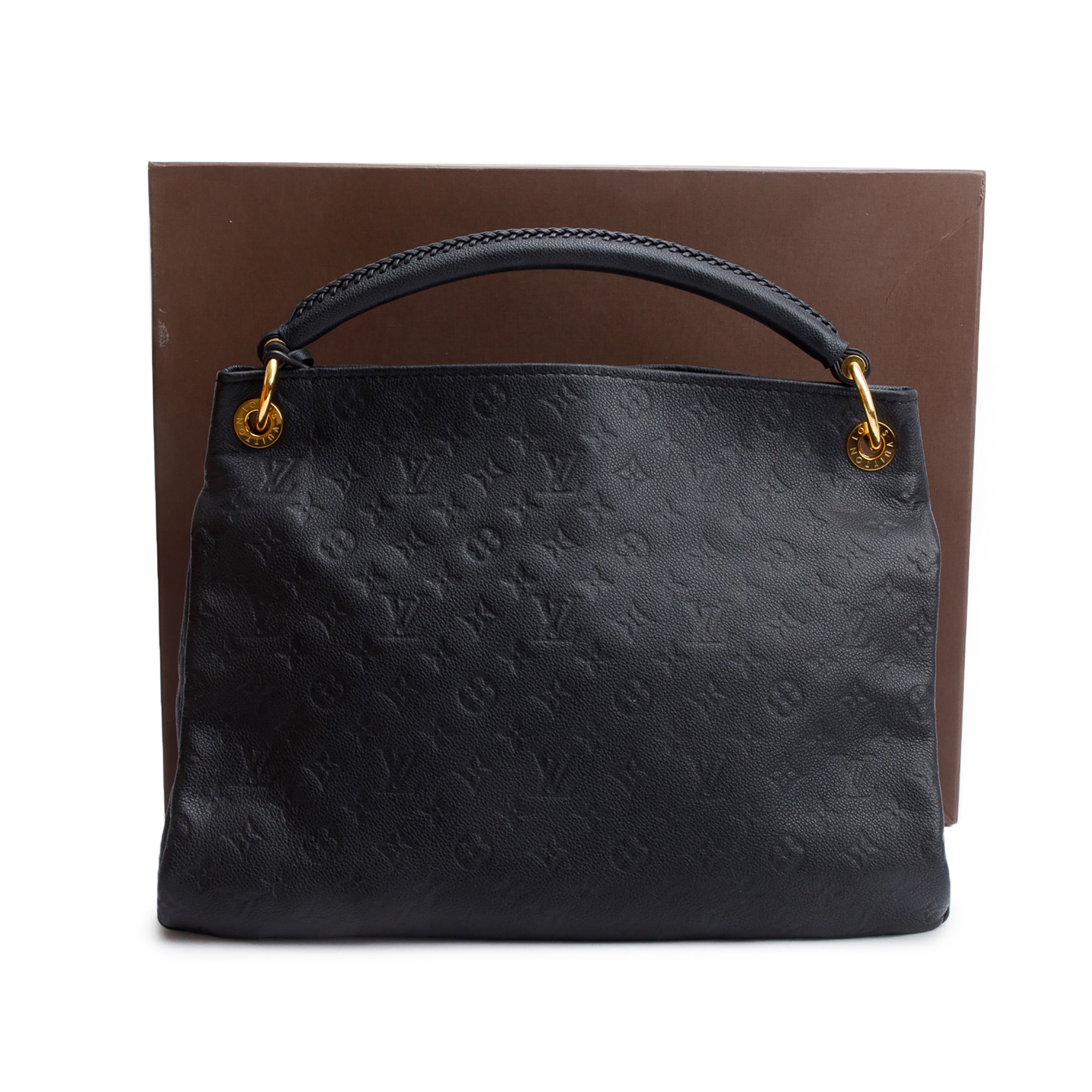 Louis Vuitton Black Monogram Empreinte Artsy MM w/ Box & Receipt