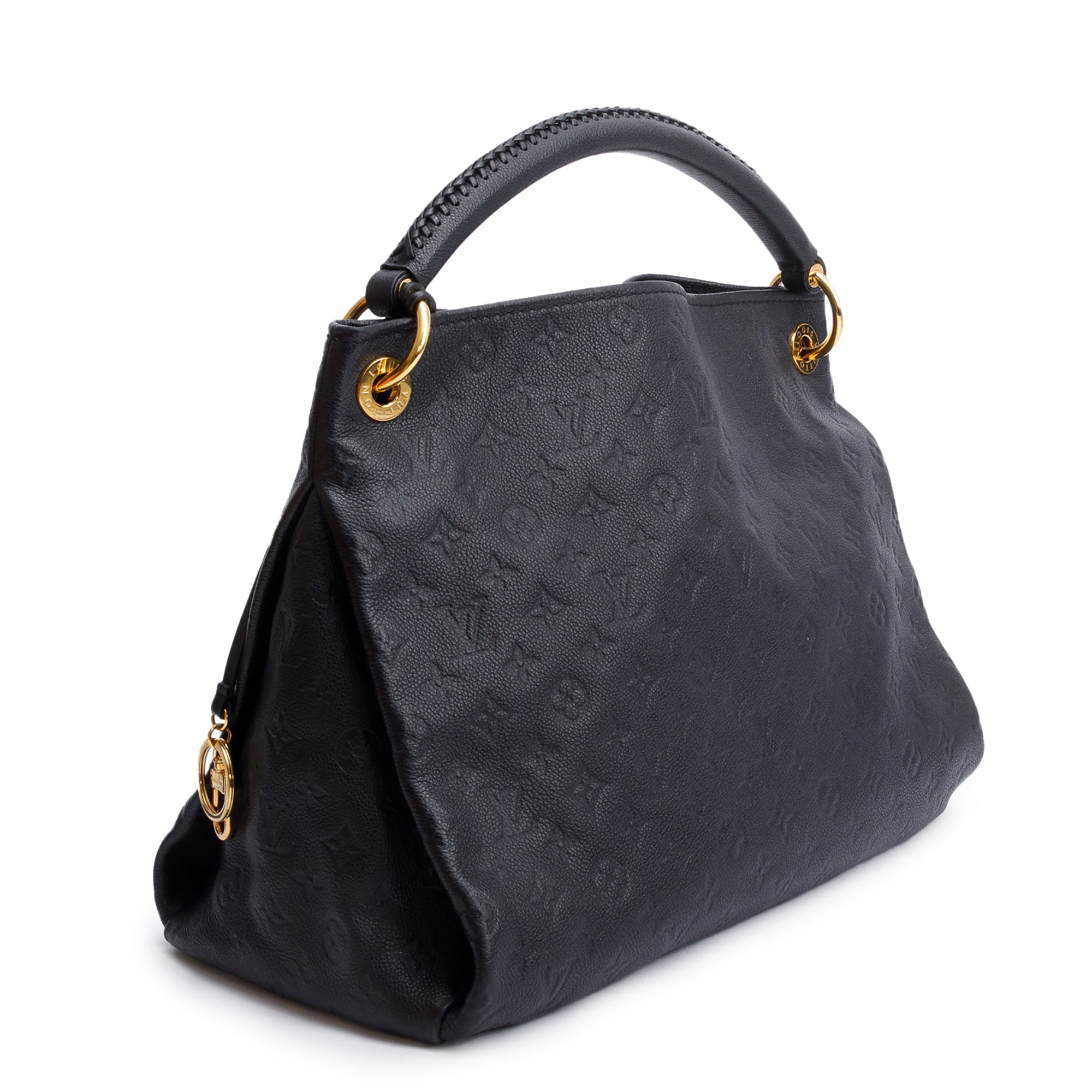 Louis Vuitton Black Monogram Empreinte Artsy MM w/ Box & Receipt