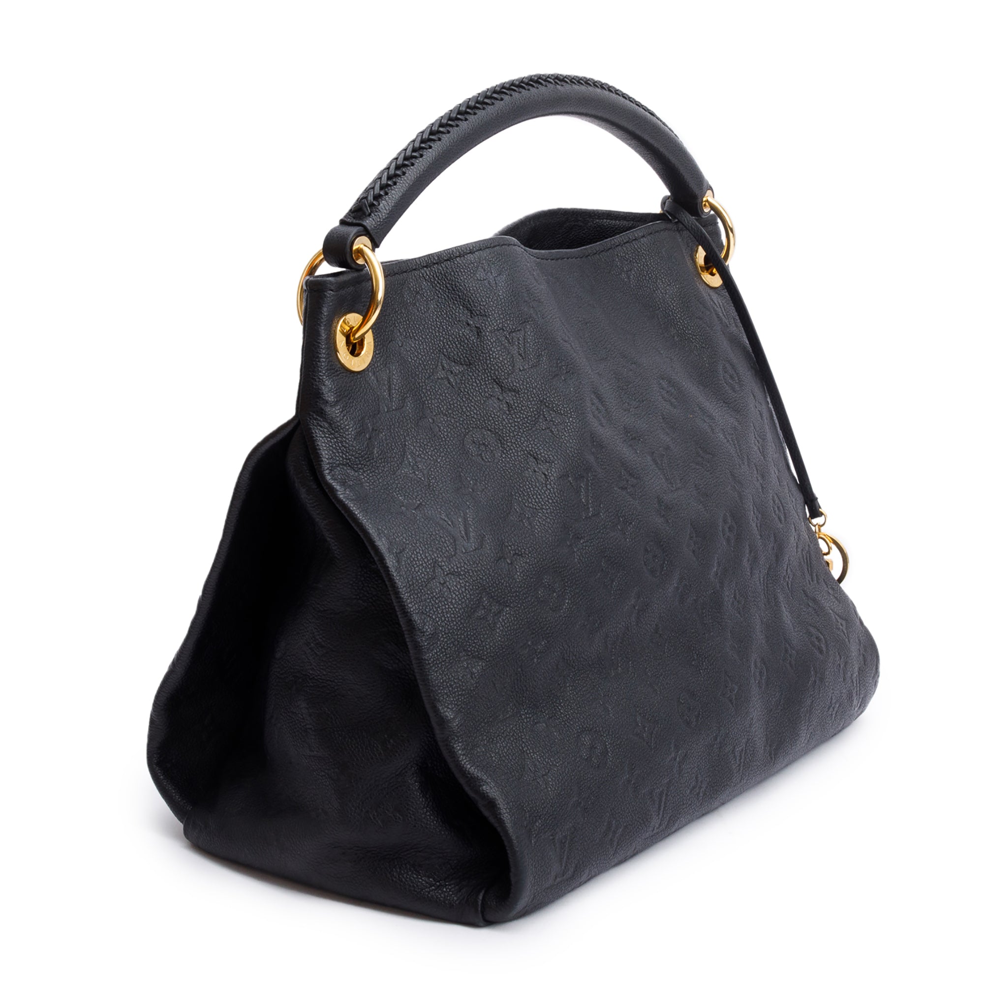 Louis Vuitton Black Monogram Empreinte Artsy MM w/ Box & Receipt