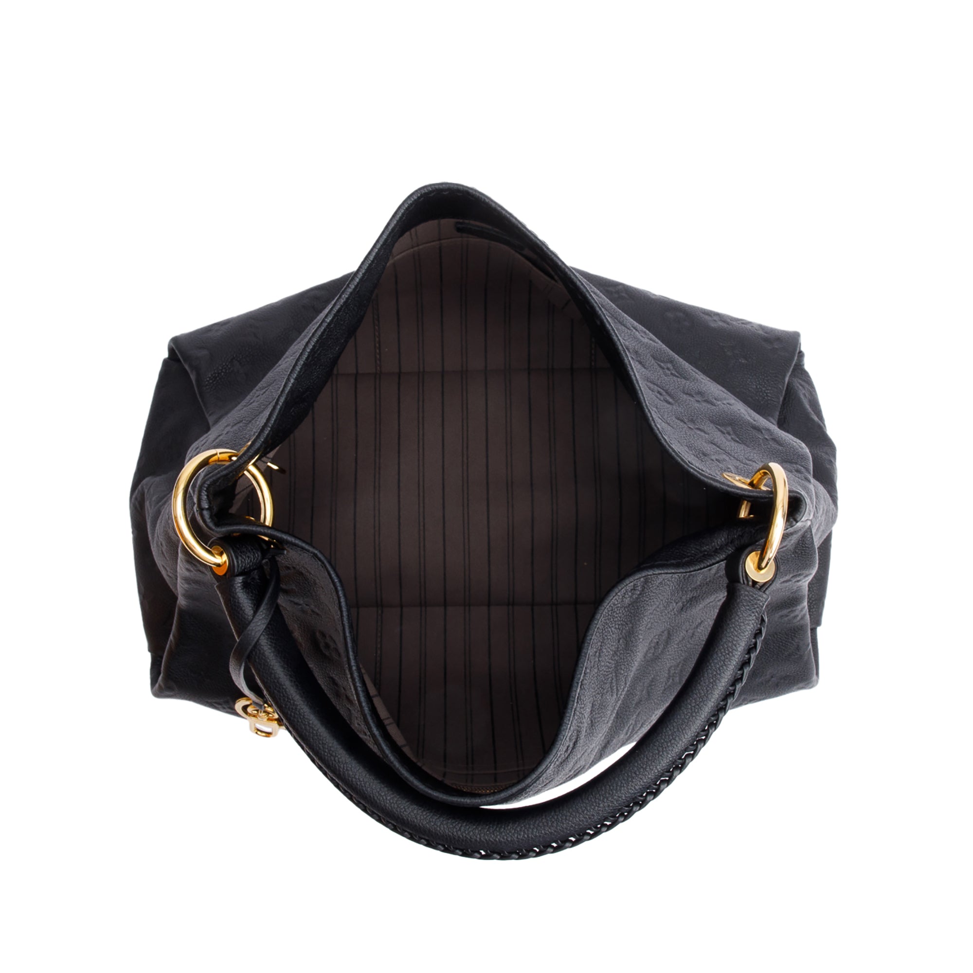 Louis Vuitton Black Monogram Empreinte Artsy MM w/ Box & Receipt