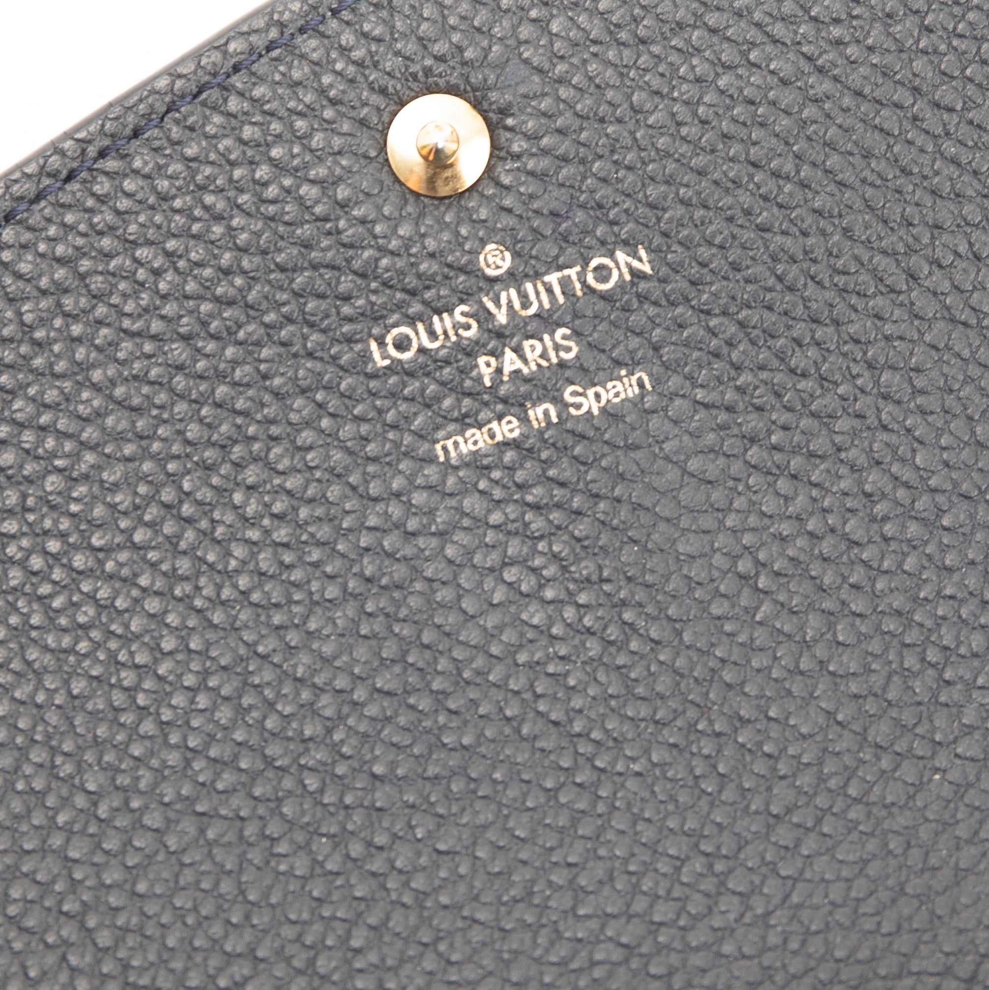 Louis Vuitton Black Monogram Empreinte Curieuse Wallet