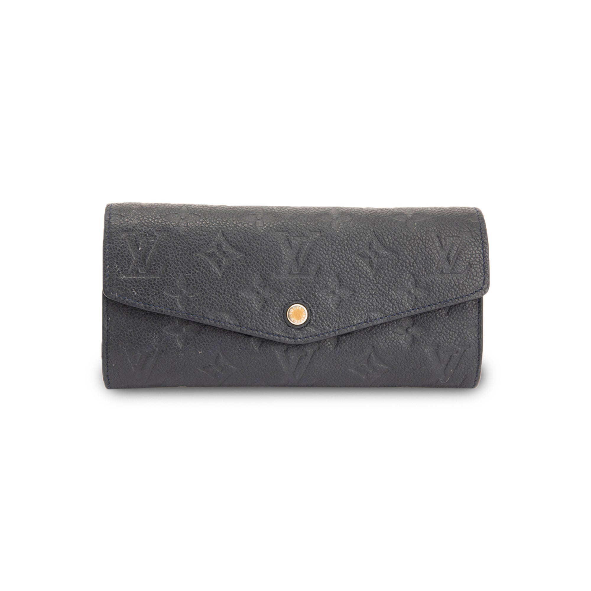 Louis Vuitton Black Monogram Empreinte Curieuse Wallet