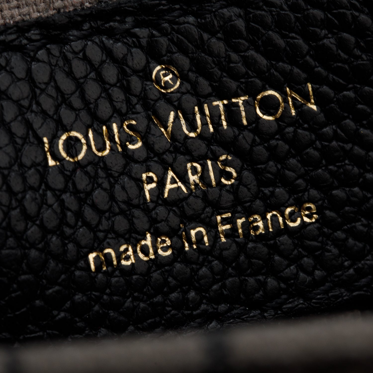 Louis Vuitton Black Monogram Empreinte Leather Pochette Metis w/ Box