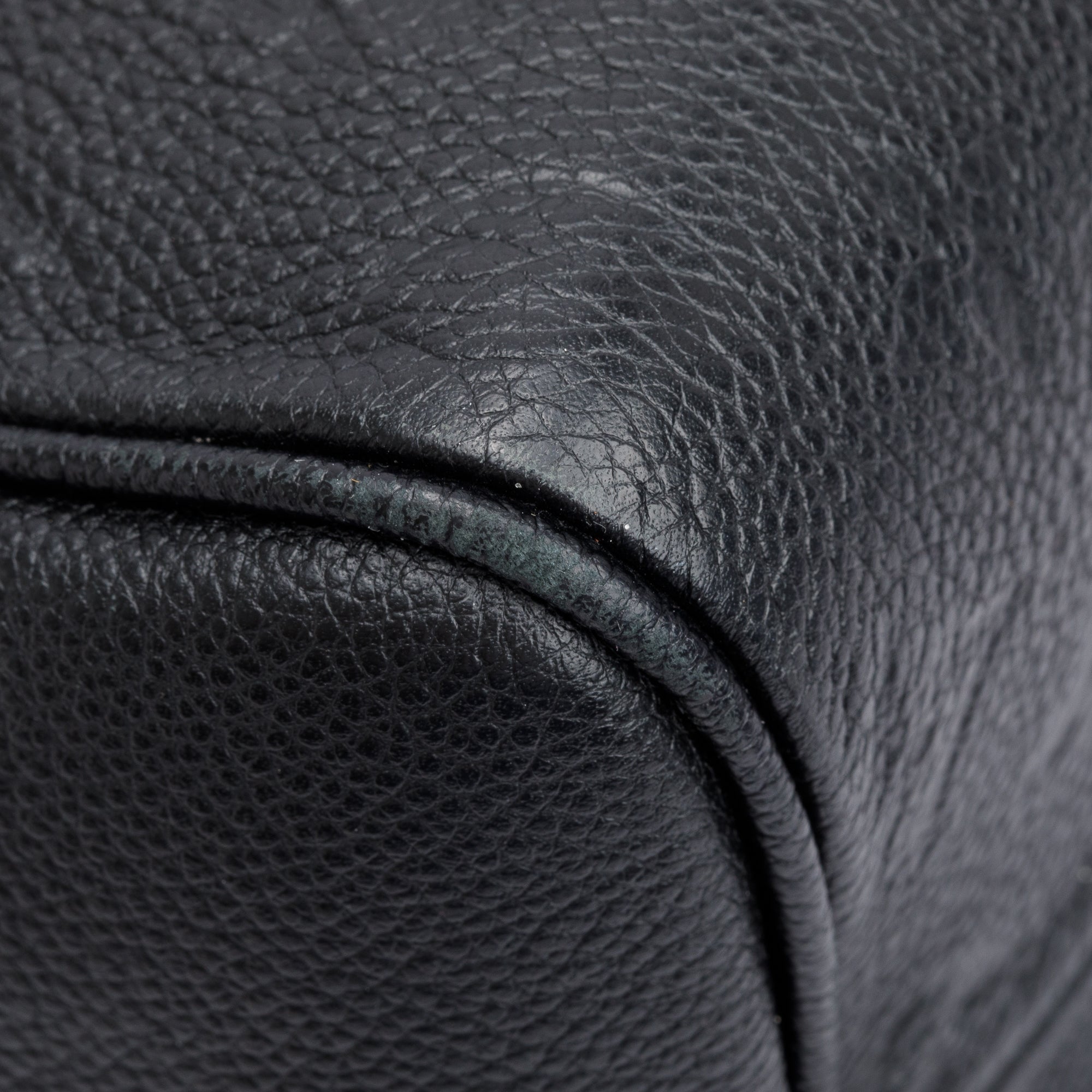 Louis Vuitton Black Monogram Empreinte Leather Speedy Bandouliere 25 NM w/ Box