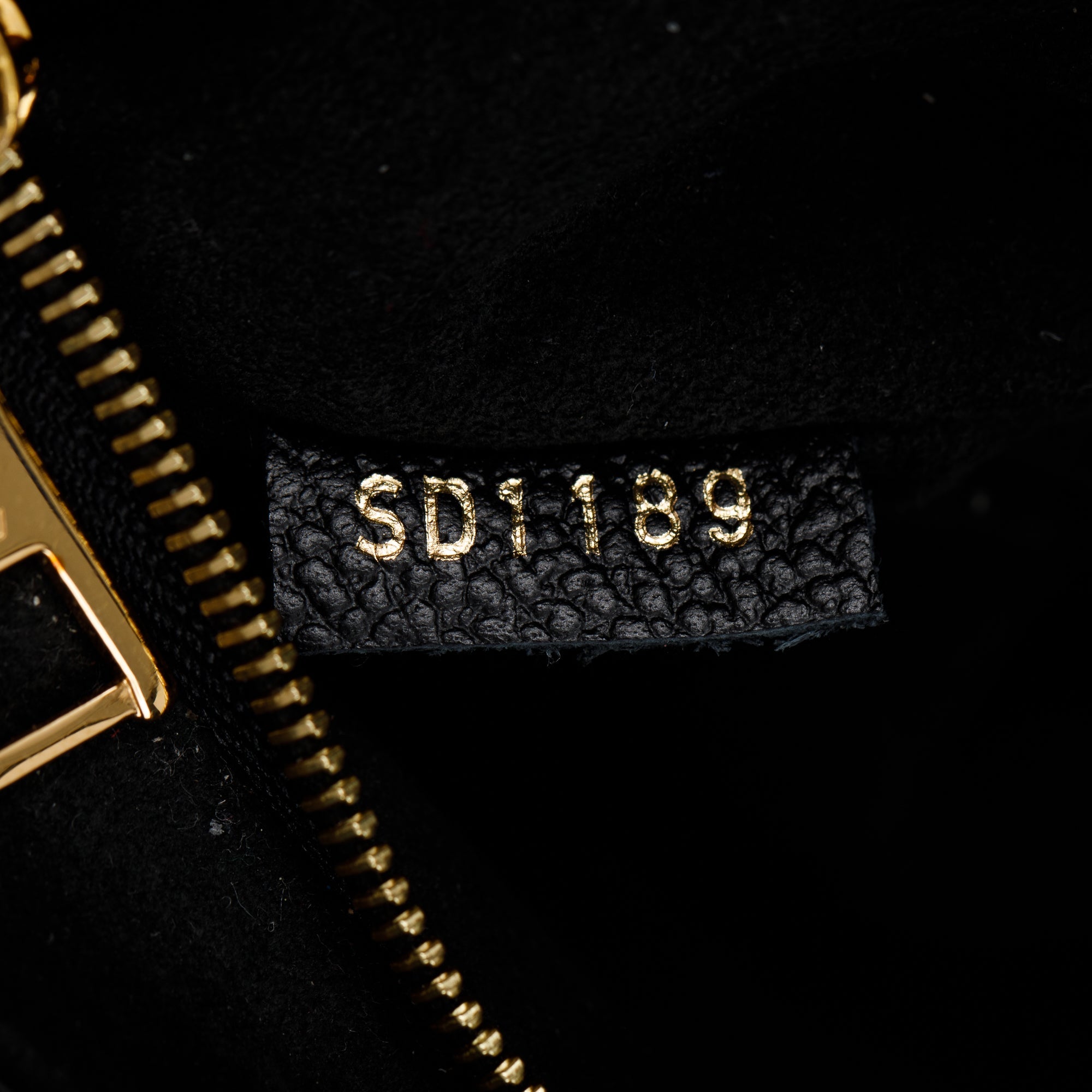 Louis Vuitton Black Monogram Empreinte Leather Vavin MM w/ Box