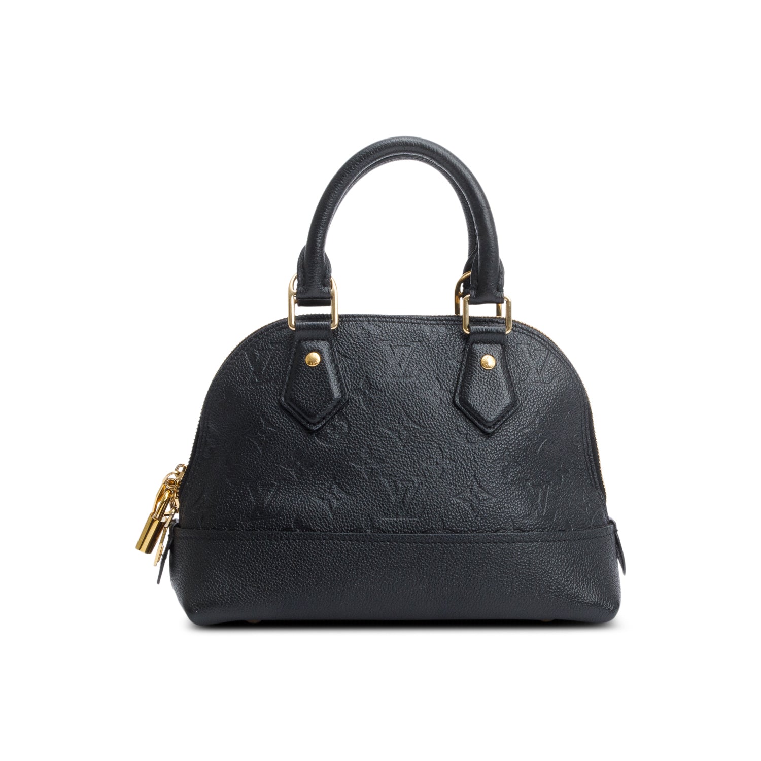 Louis Vuitton Black Monogram Empreinte Neo Alma BB w/ Strap
