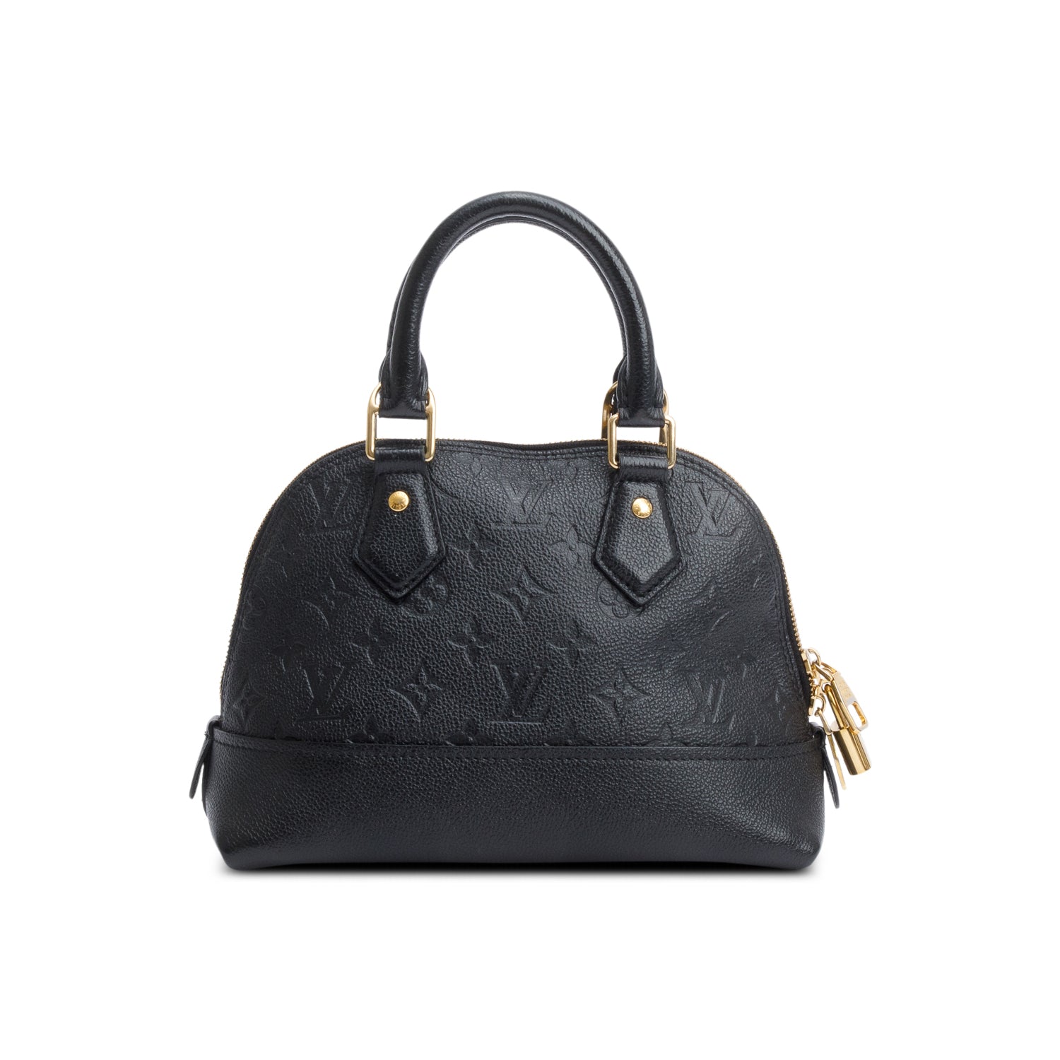 Louis Vuitton Black Monogram Empreinte Neo Alma BB w/ Strap