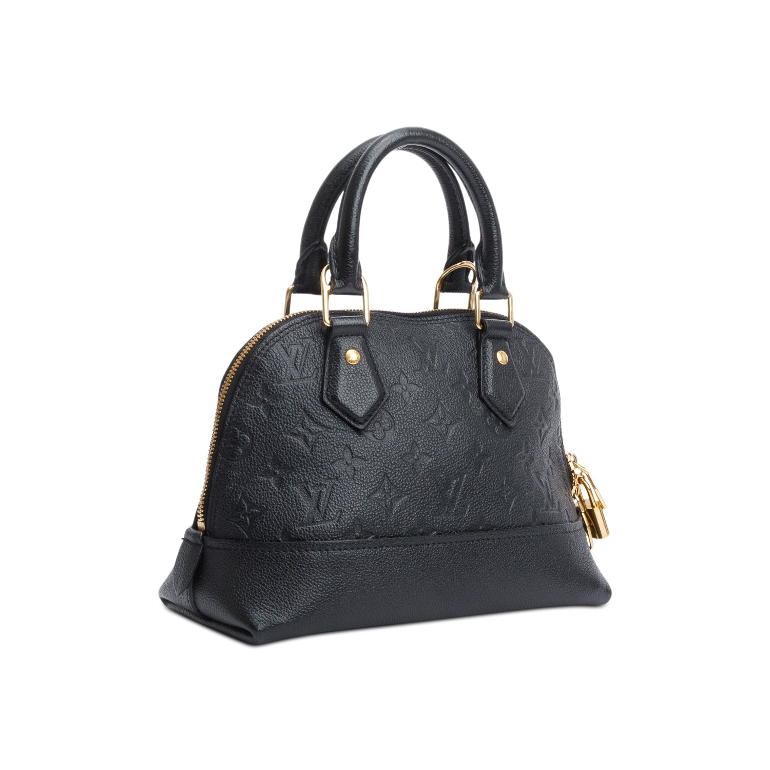 Louis Vuitton Black Monogram Empreinte Neo Alma BB w/ Strap