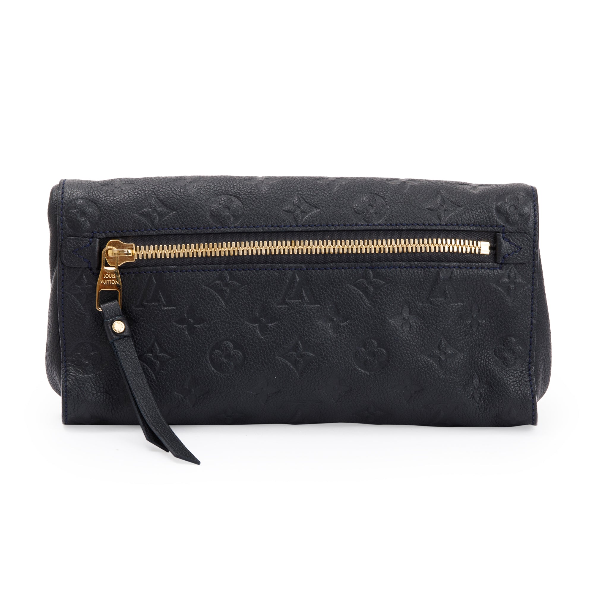Louis Vuitton Black Monogram Empreinte Petillante Clutch