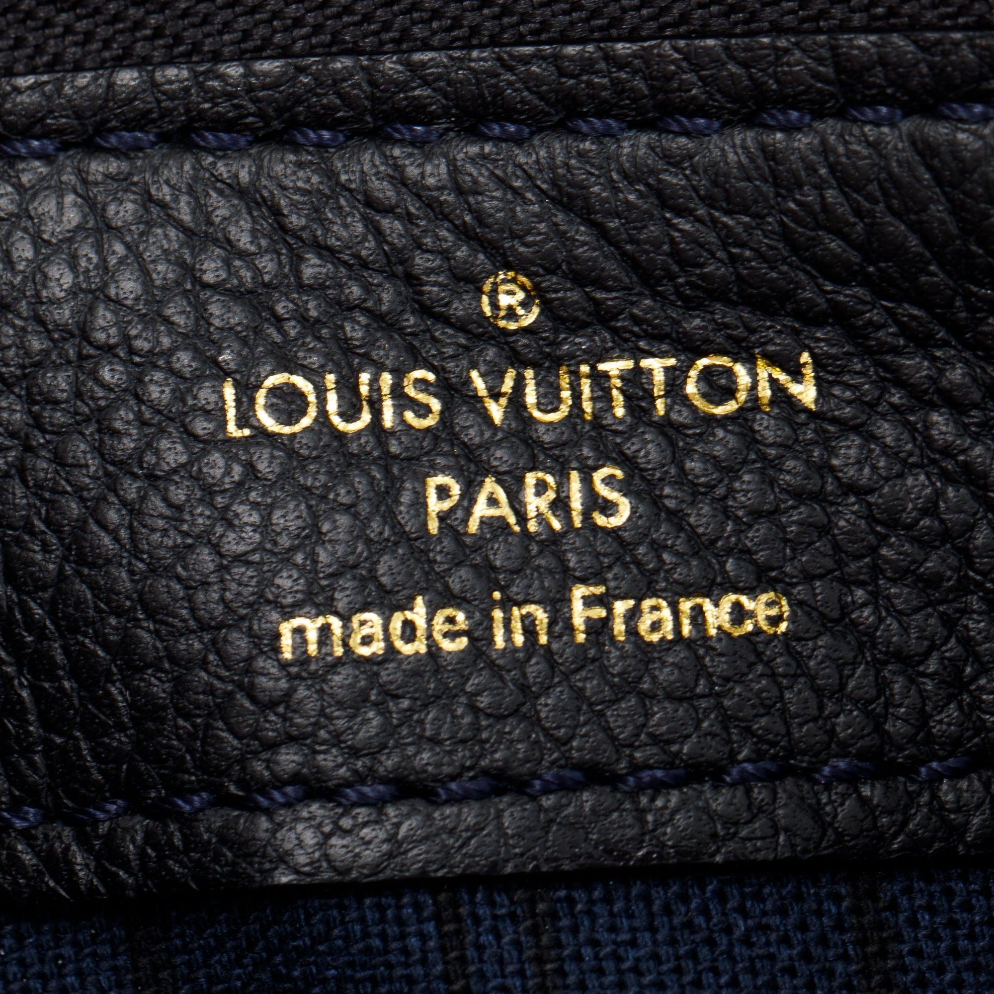 Louis Vuitton Black Monogram Empreinte Petillante Clutch