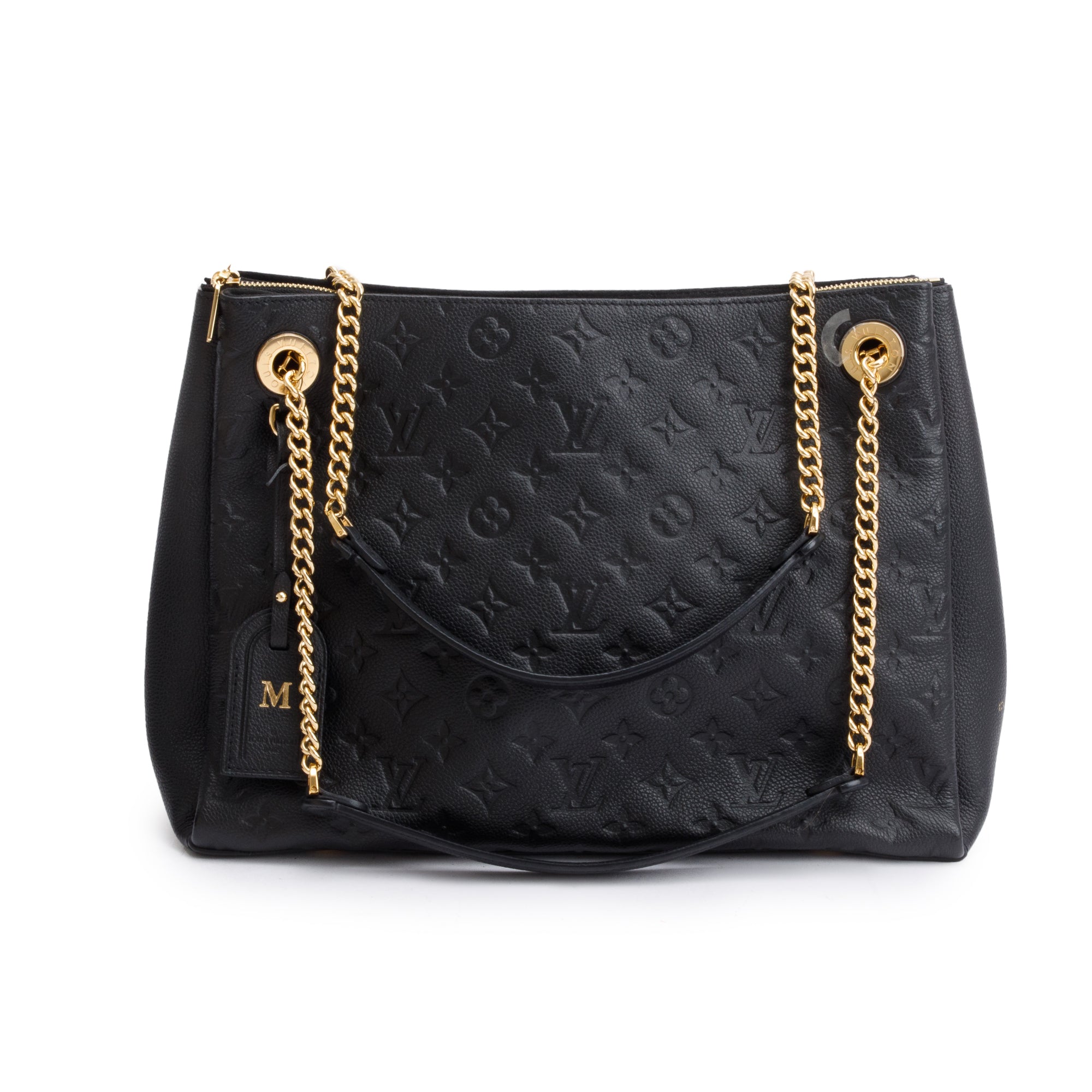 Louis Vuitton Black Monogram Empreinte Surene MM