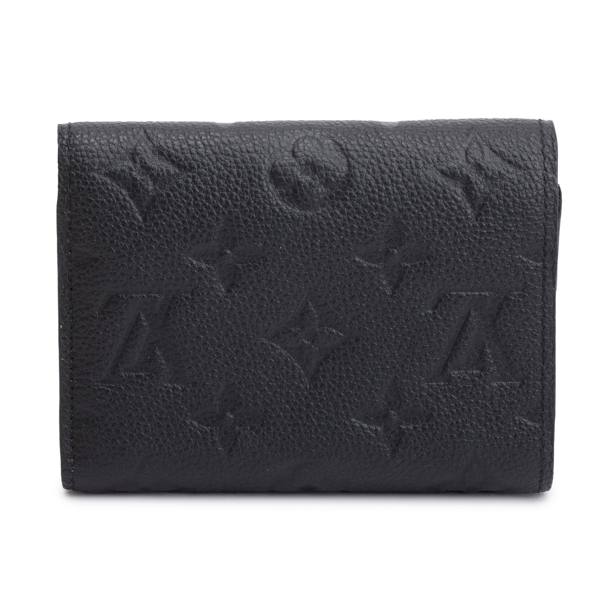 Louis Vuitton Black Monogram Empreinte Victorine Wallet