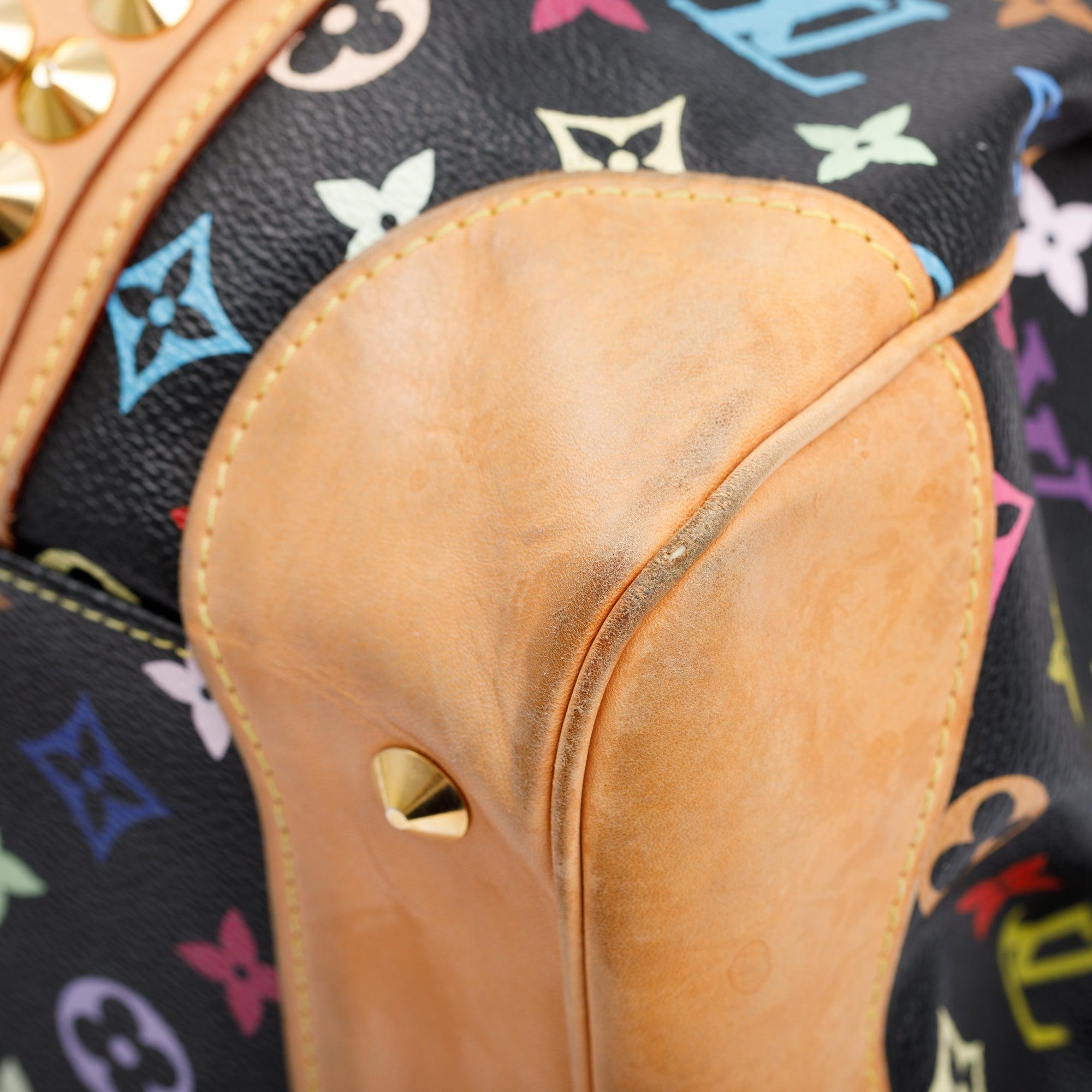 Louis Vuitton Black Monogram Multicolor Courtney GM w/ Strap