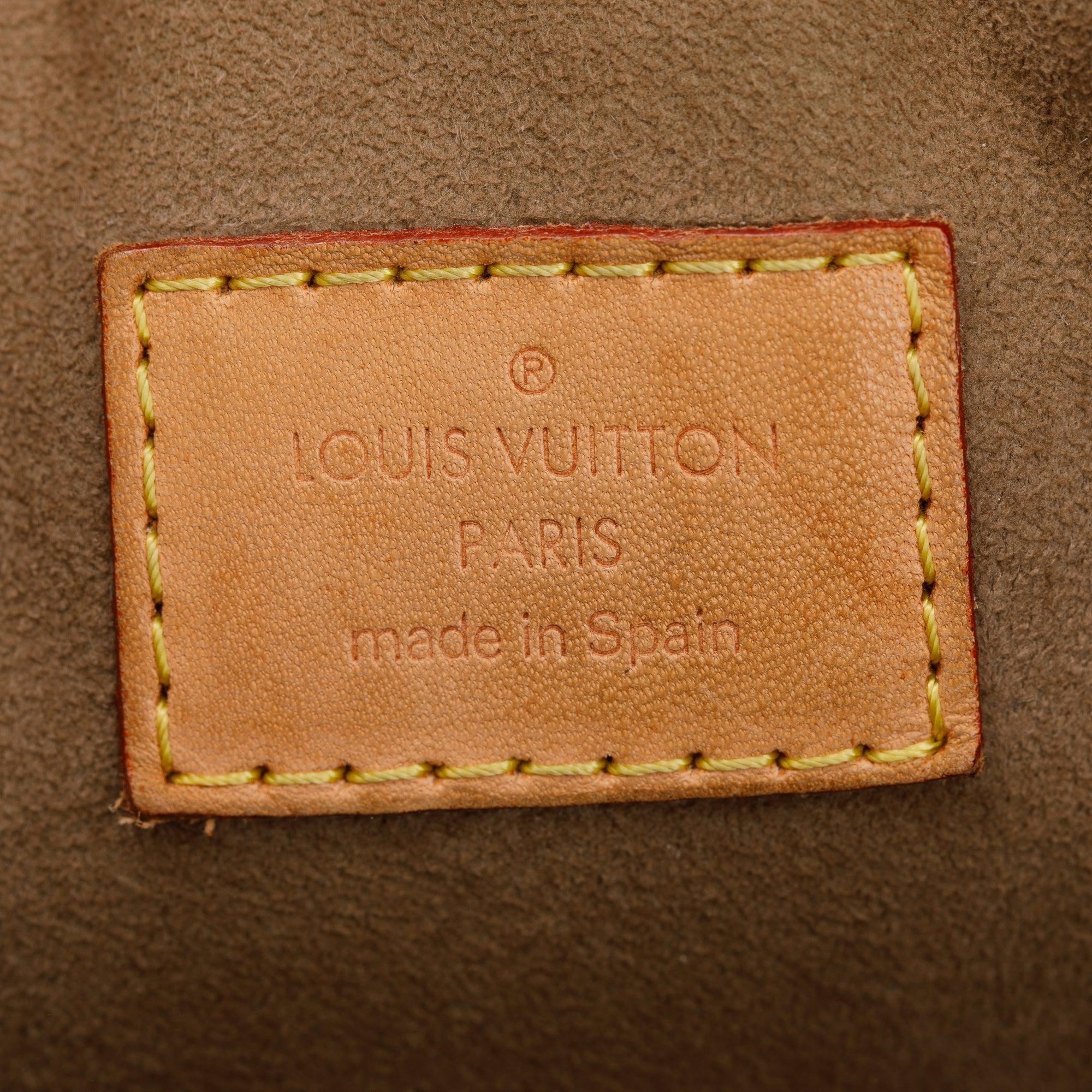 Louis Vuitton Black Monogram Multicolor Courtney GM w/ Strap