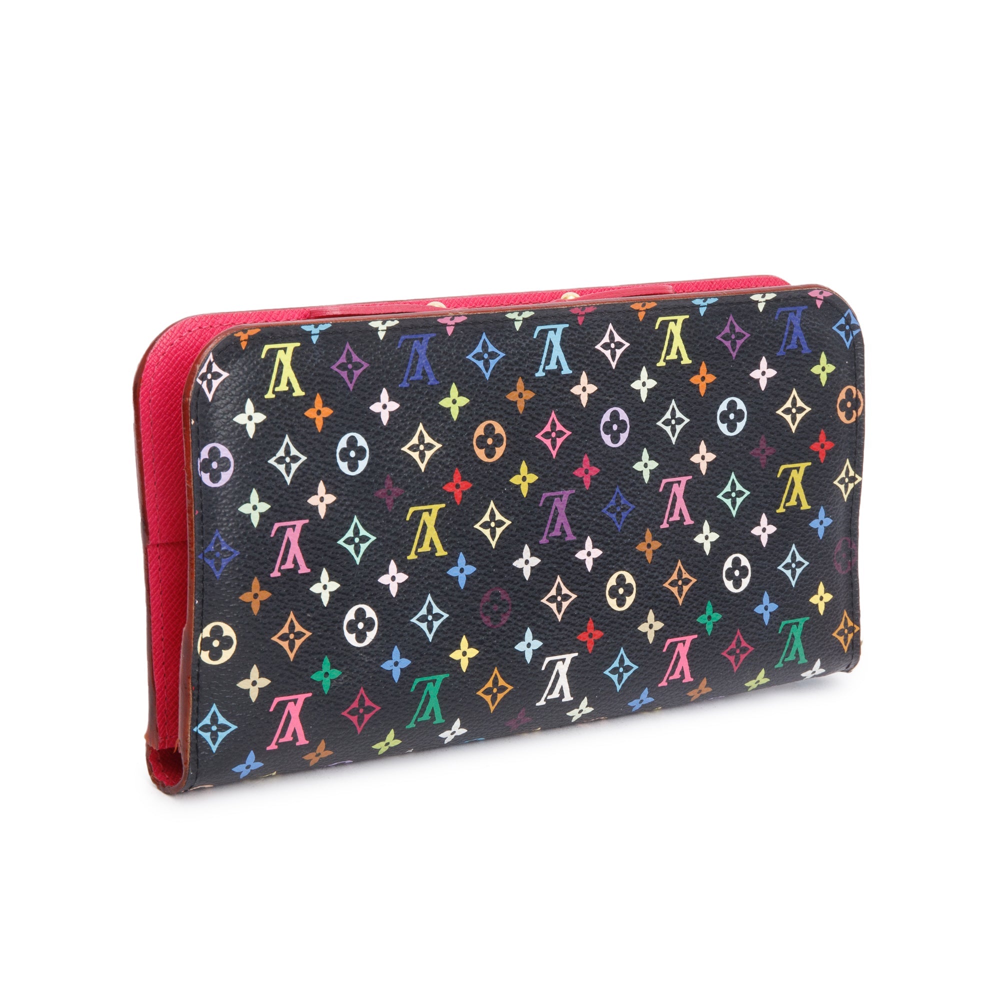 Louis Vuitton Black Monogram Multicolor Insolite Wallet