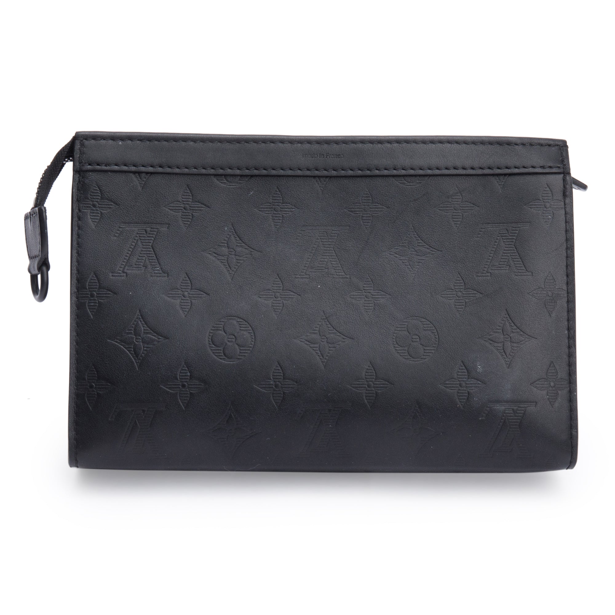Louis Vuitton Black Monogram Shadow Gaston Wearable Wallet