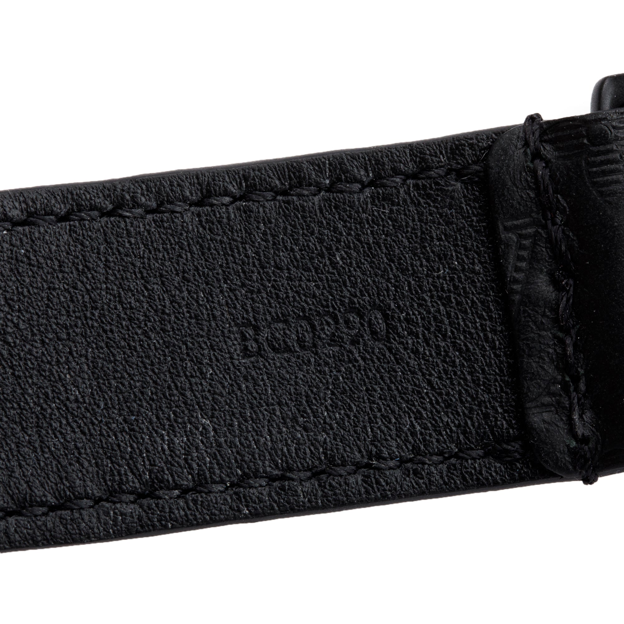 Louis Vuitton Black Monogram Shadow Leather Hockenheim Bracelet