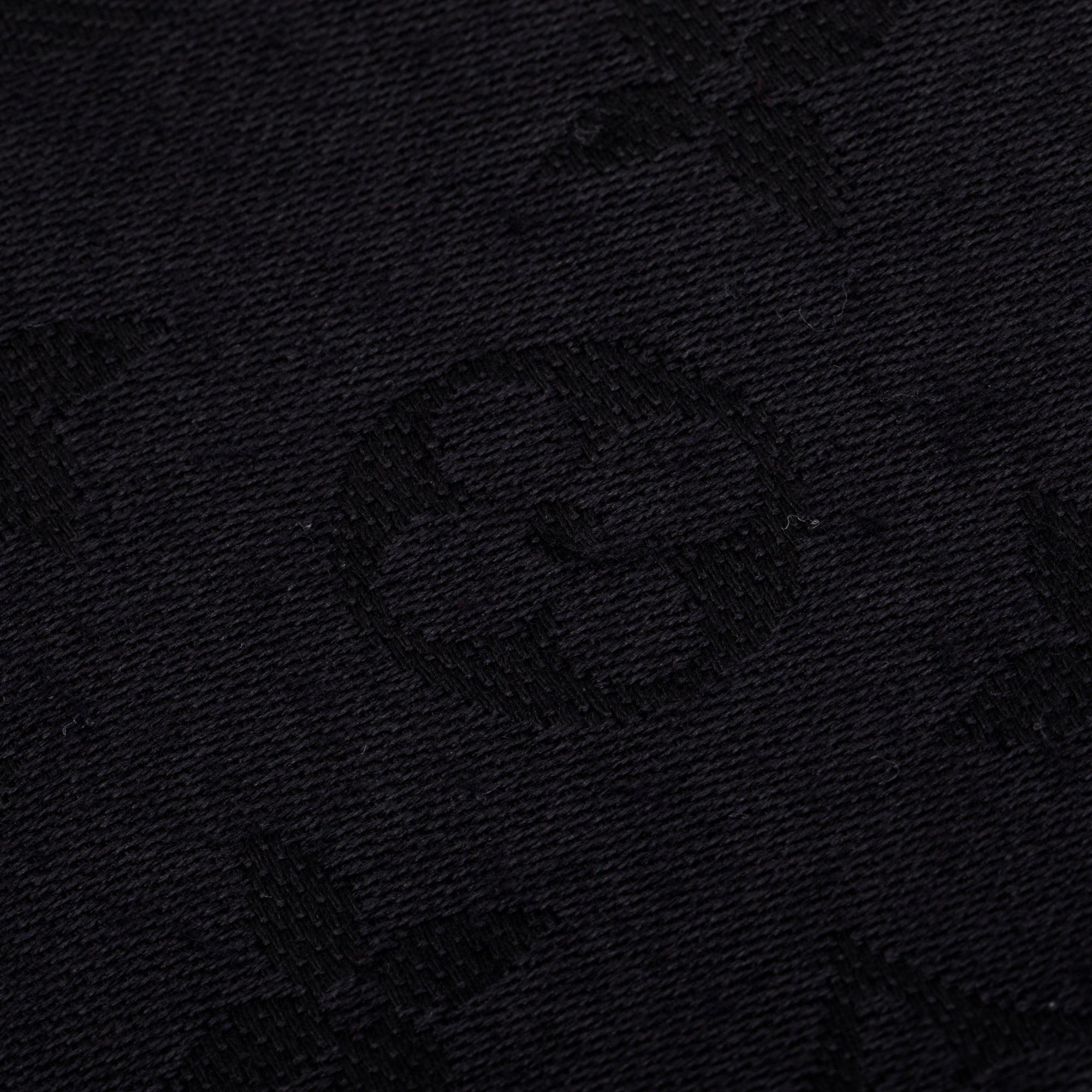 Louis Vuitton Black Monogram Silk/Wool Shawl Scarf