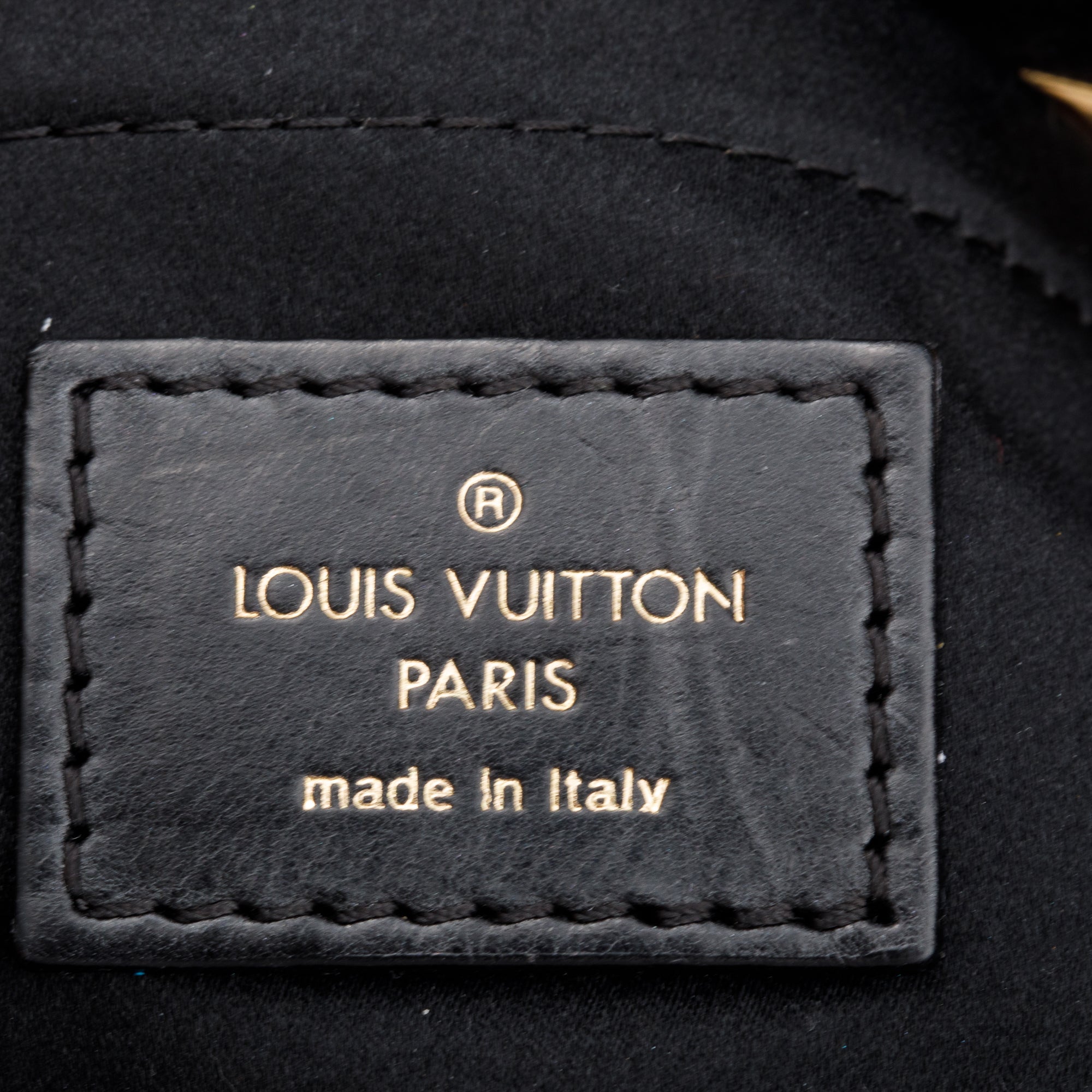 Louis Vuitton Black Suede Monogram Motard Afterdark Clutch