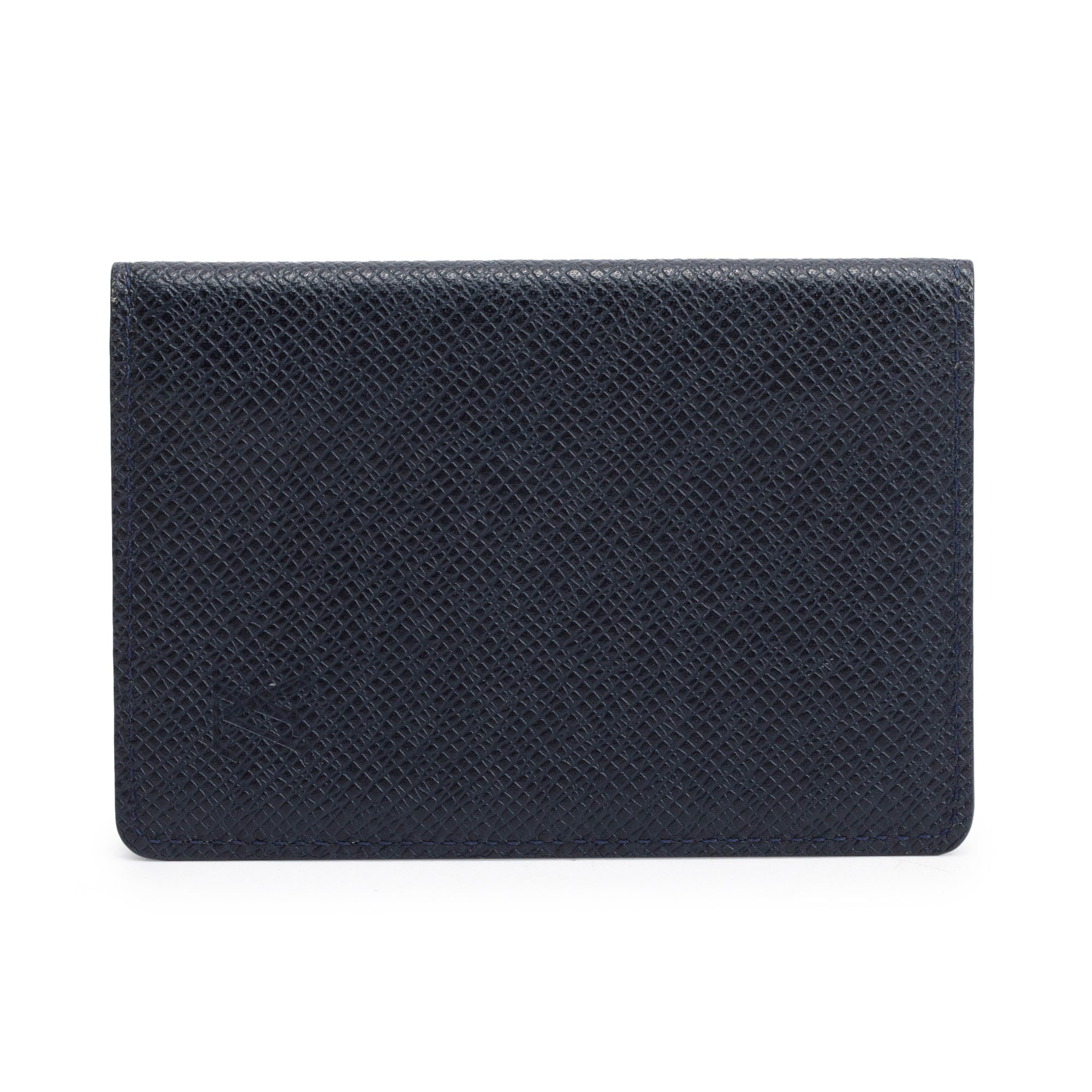 Louis Vuitton Black Taiga Leather Pocket Organizer