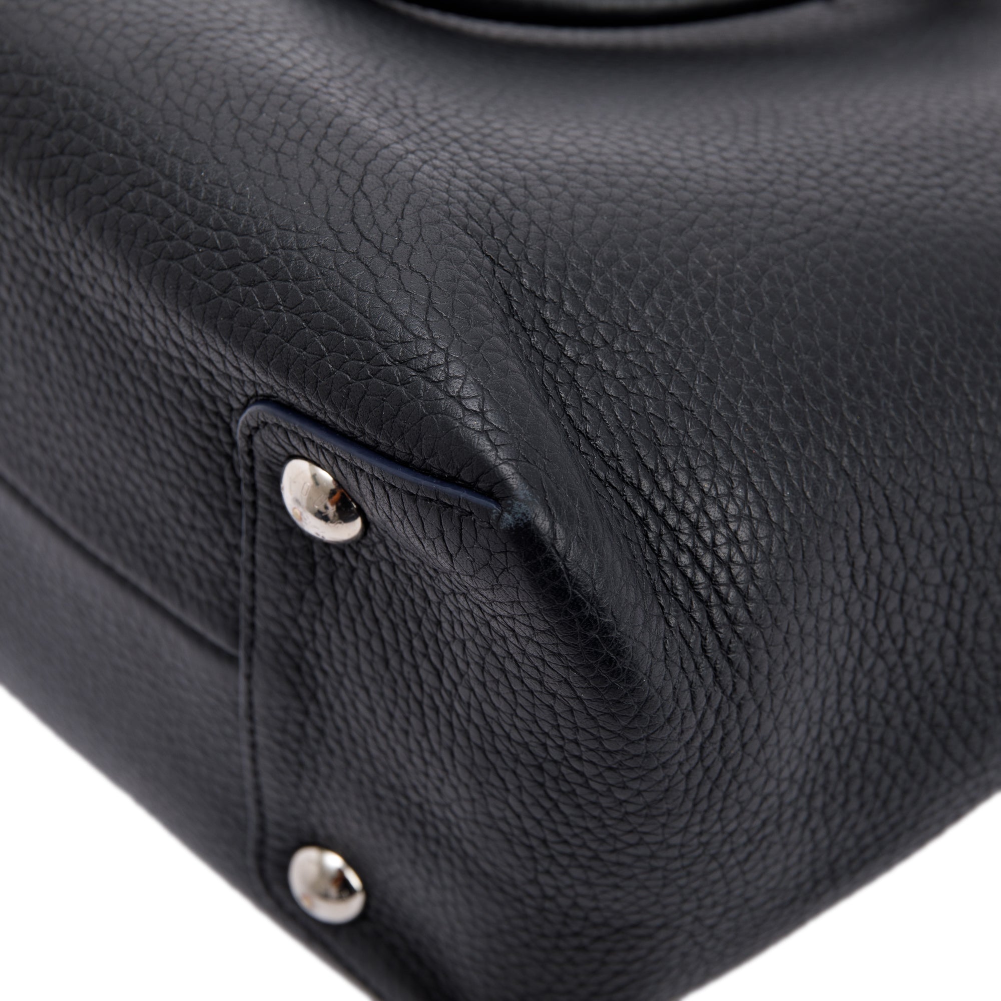 Louis Vuitton Black Taurillon Leather Pernelle Tote w/ Strap