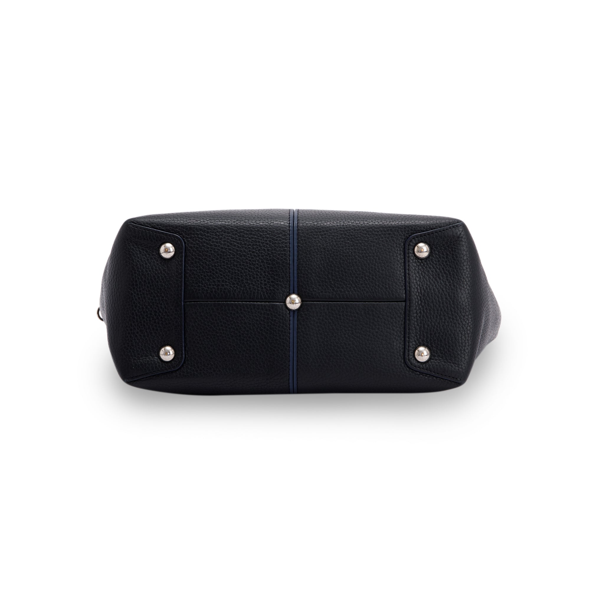 Louis Vuitton Black Taurillon Leather Pernelle Tote w/ Strap