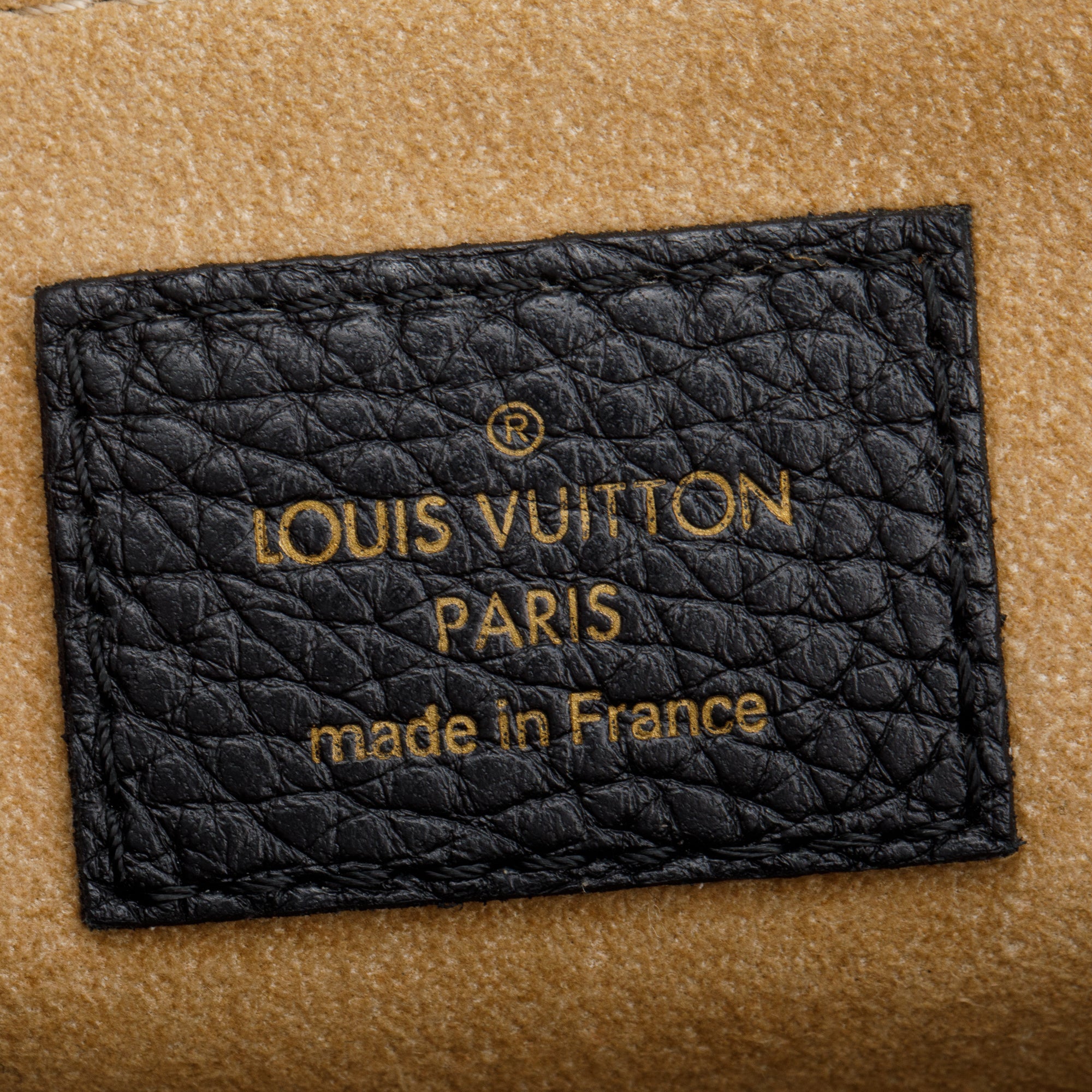 Louis Vuitton Black Taurillon Leather Volta Bag w/ Strap