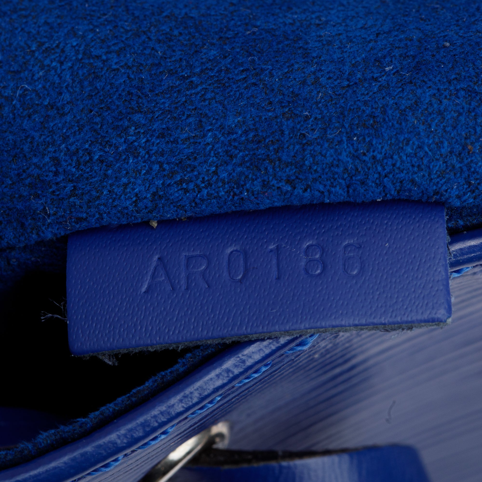 Louis Vuitton Blue Epi Leather Nano Noe Crossbody