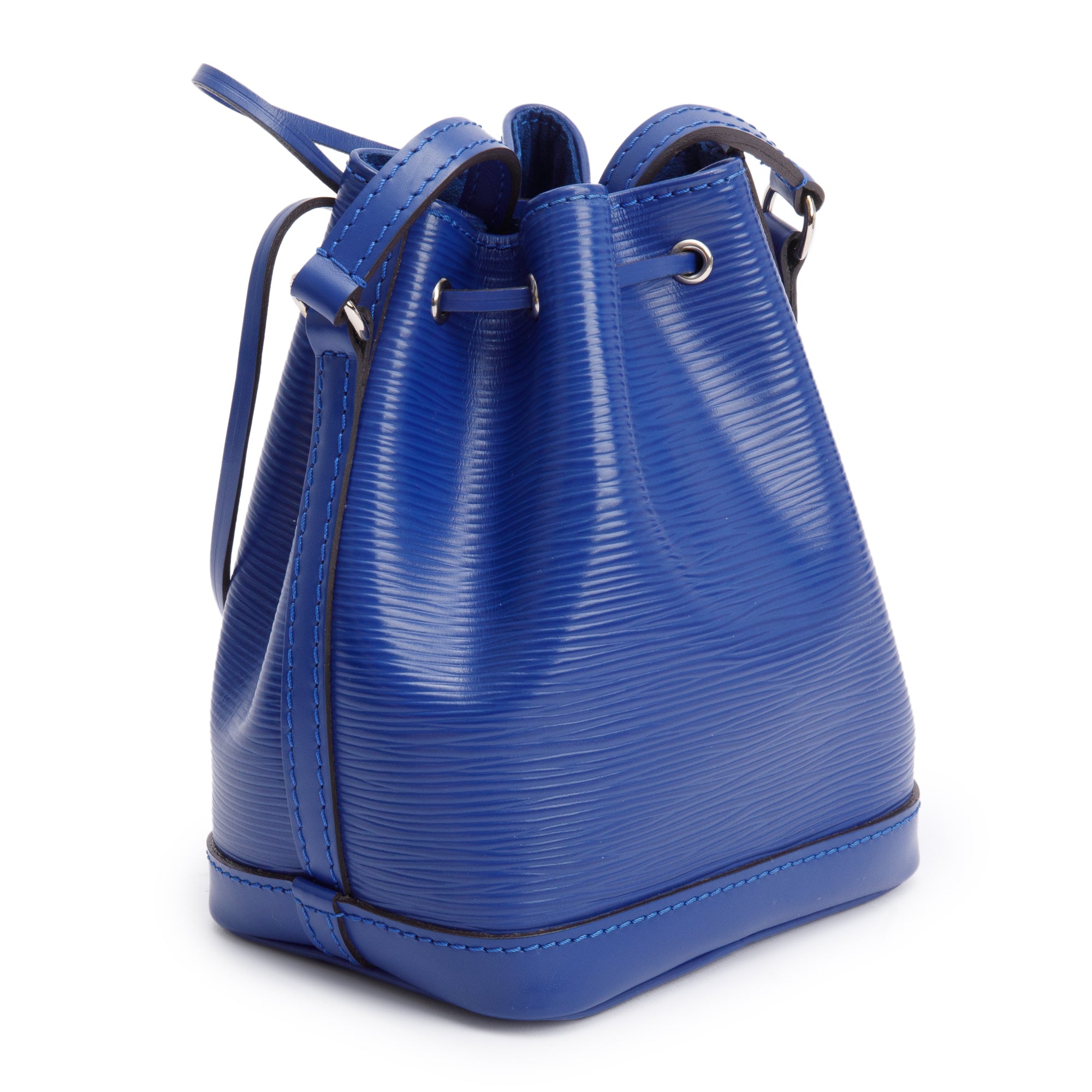 Louis Vuitton Blue Epi Leather Nano Noe Crossbody