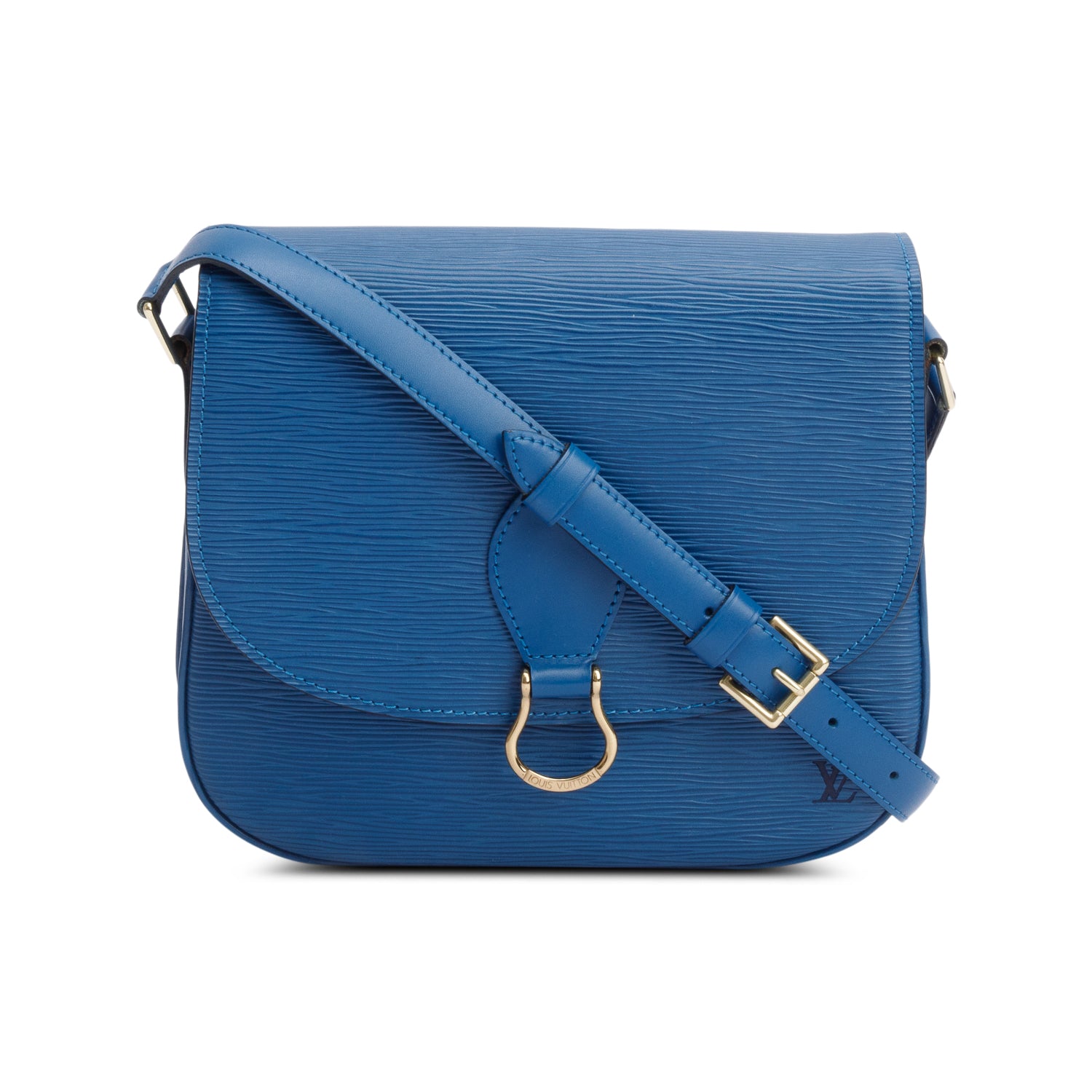 Louis Vuitton Blue Epi Leather Saint Cloud GM