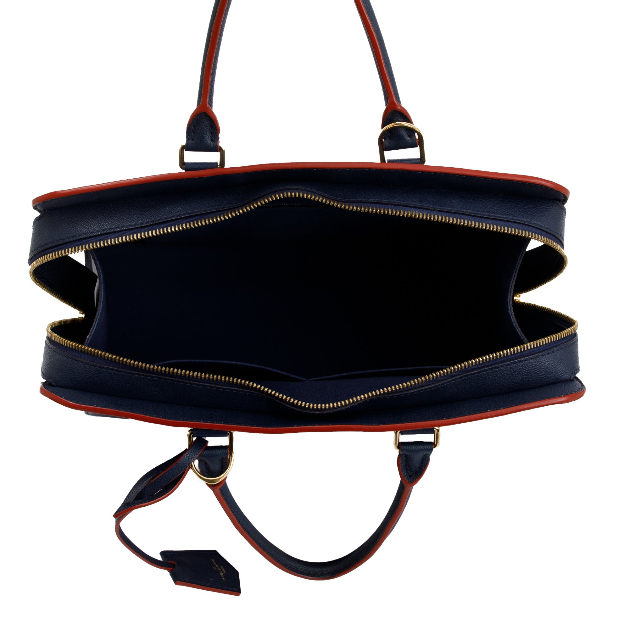 Louis Vuitton Blue Epi Leather Vaneau GM Bag