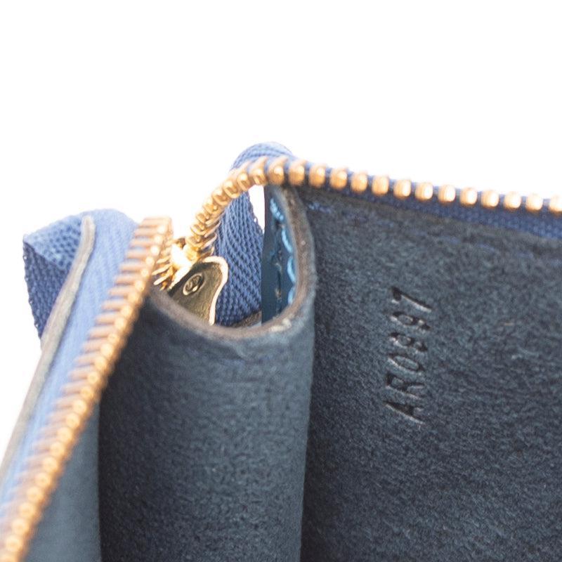 Louis Vuitton Blue Epi Pochette Accessoires 24 W/O Strap