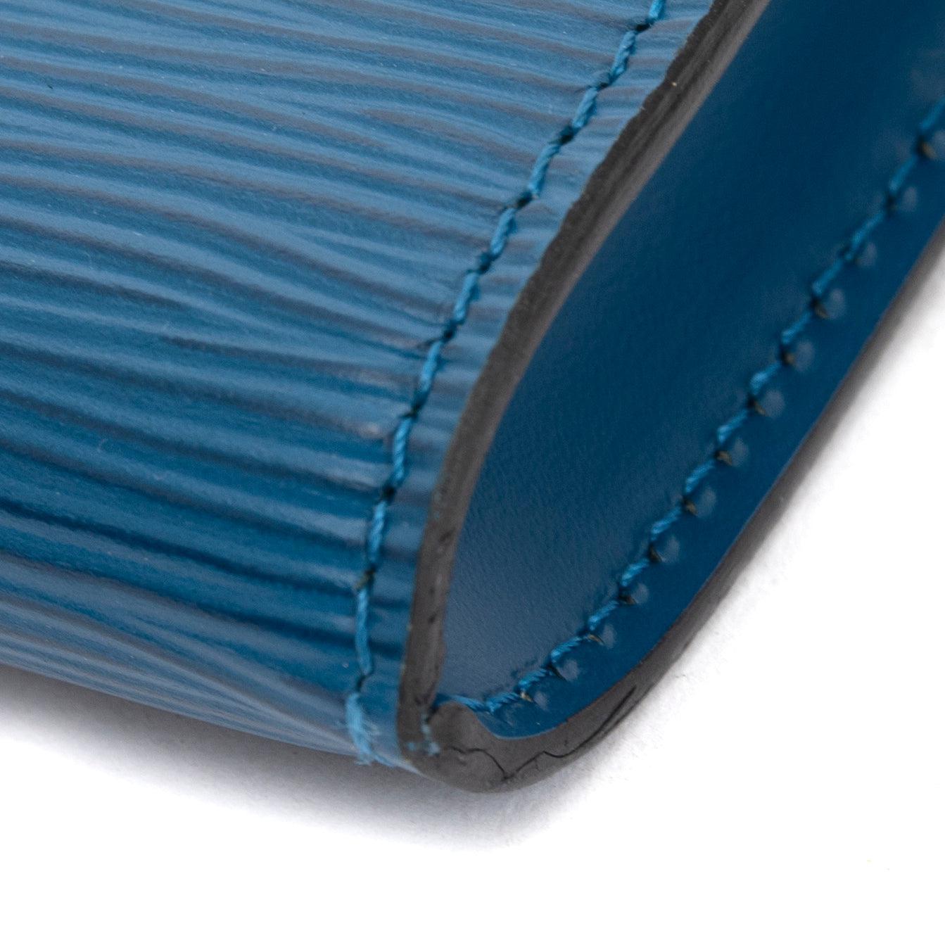 Louis Vuitton Blue Epi Pochette Accessoires 24 W/O Strap