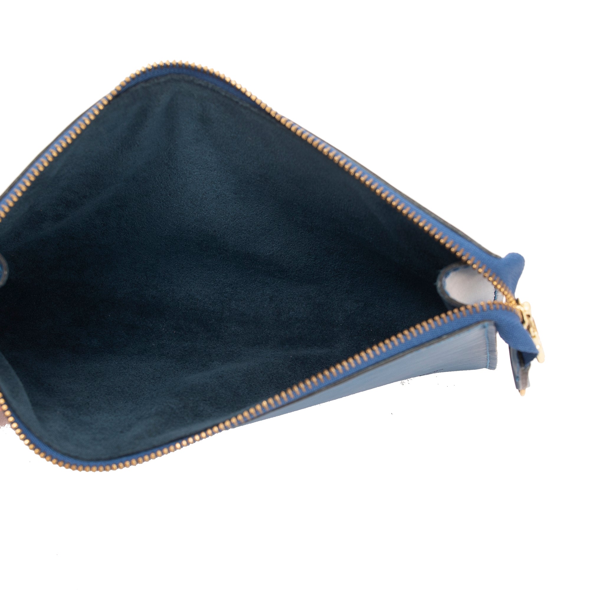 Louis Vuitton Blue Epi Pochette Accessoires 24 W/O Strap