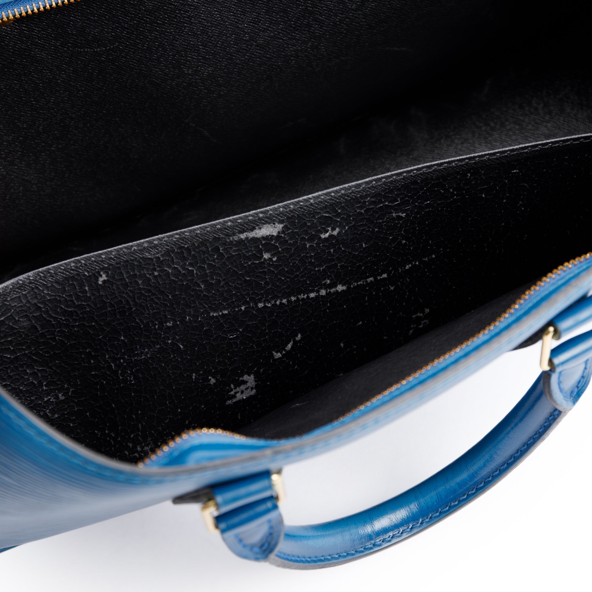 Louis Vuitton Blue Epi Sac Triangle