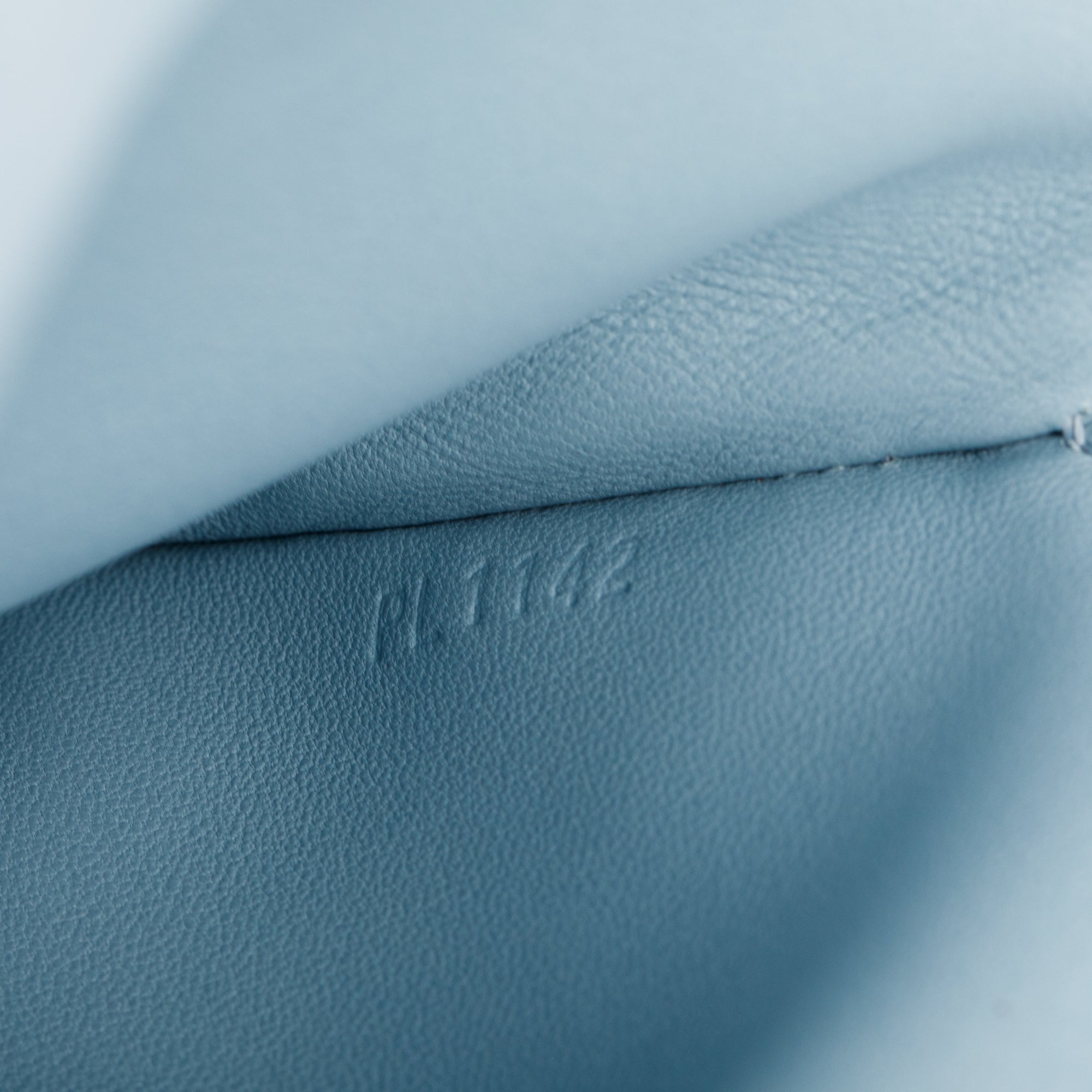 Louis Vuitton Blue Lambskin Mama Broderie Bag