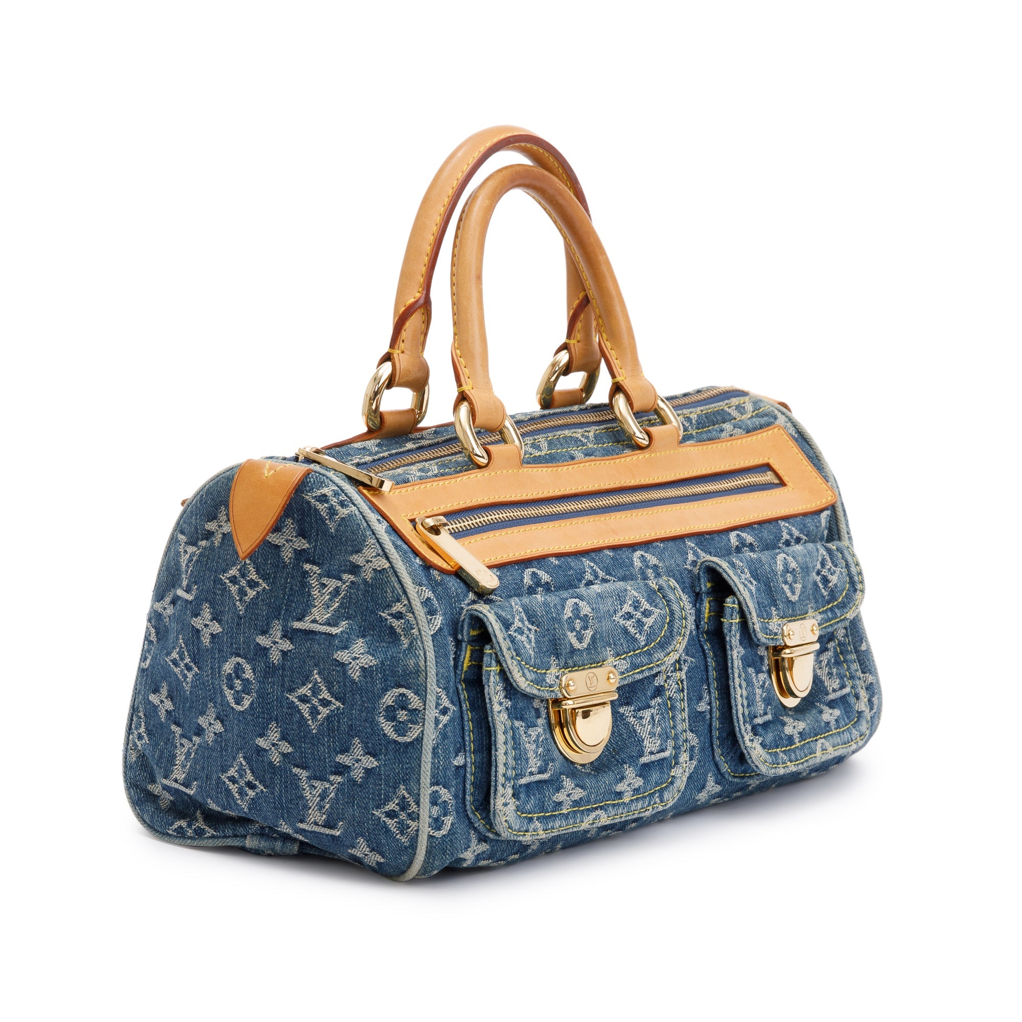 Louis Vuitton Blue Monogram Denim Neo Speedy Bag